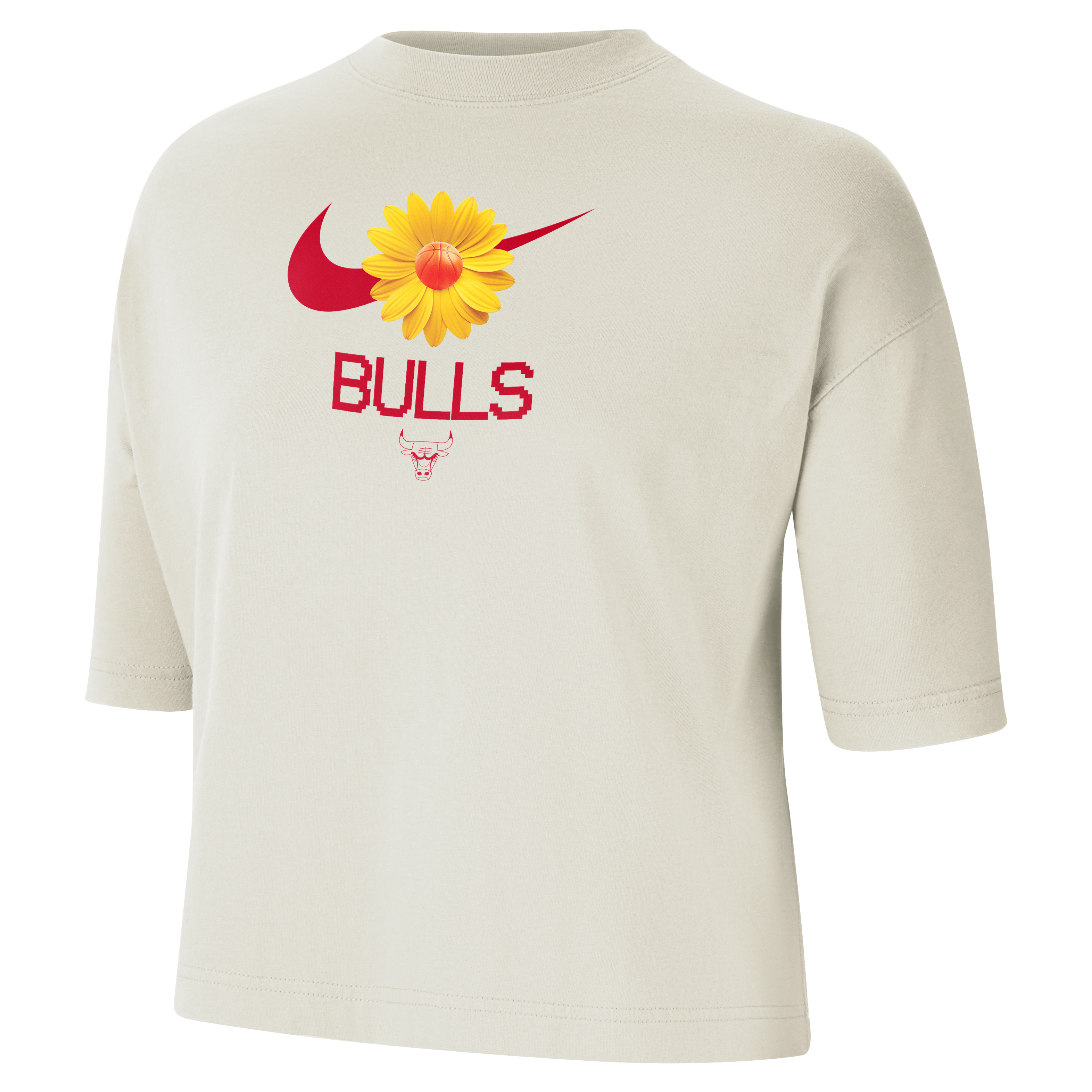 Chicago Bulls Courtside Women's Nike NBA Boxy T-Shirt
