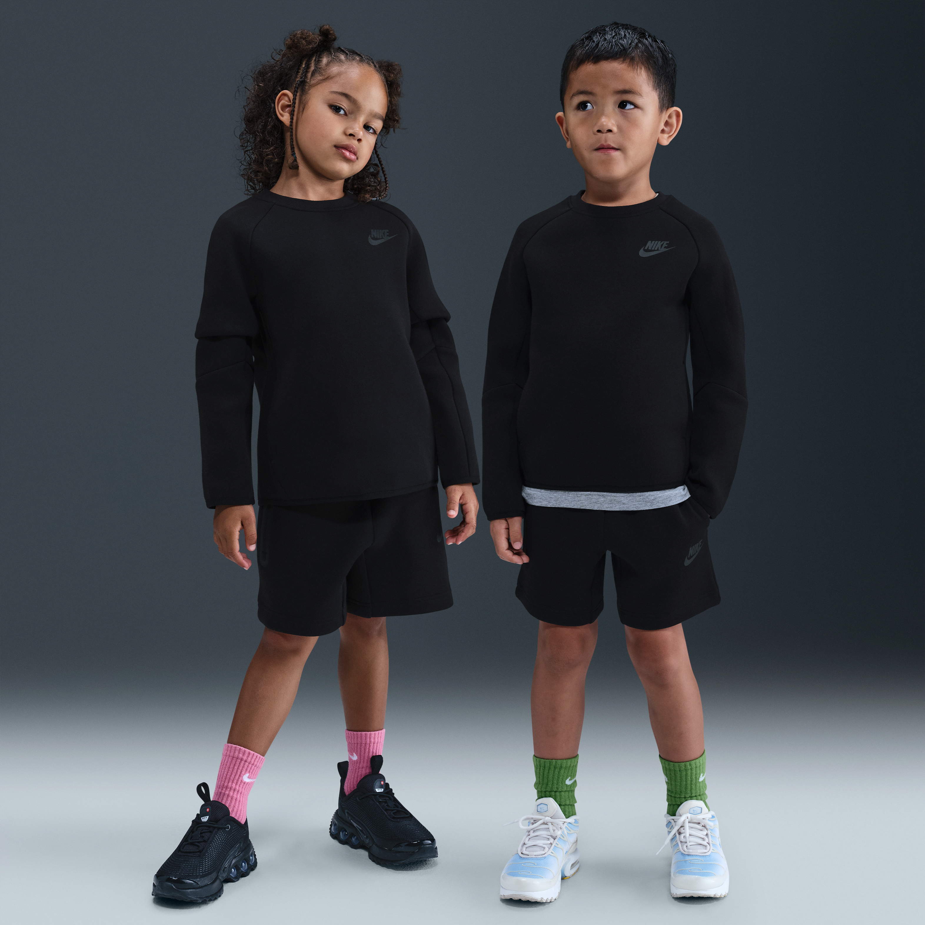 Nike Tech Fleece Baby (12-24M) 2-Piece Shorts Set