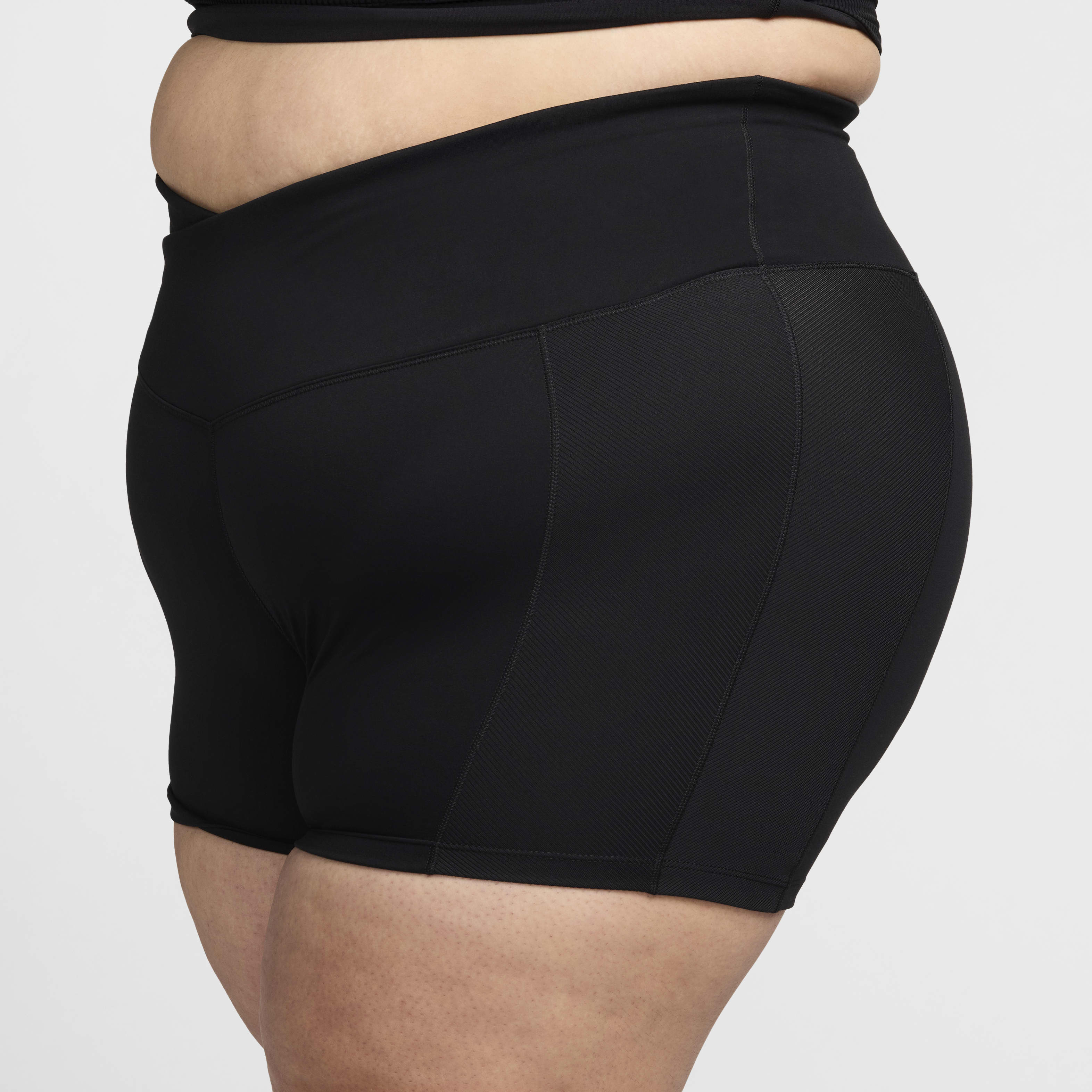 Nike One Wrap Women's High-Waisted 5" Biker Shorts (Plus Size)