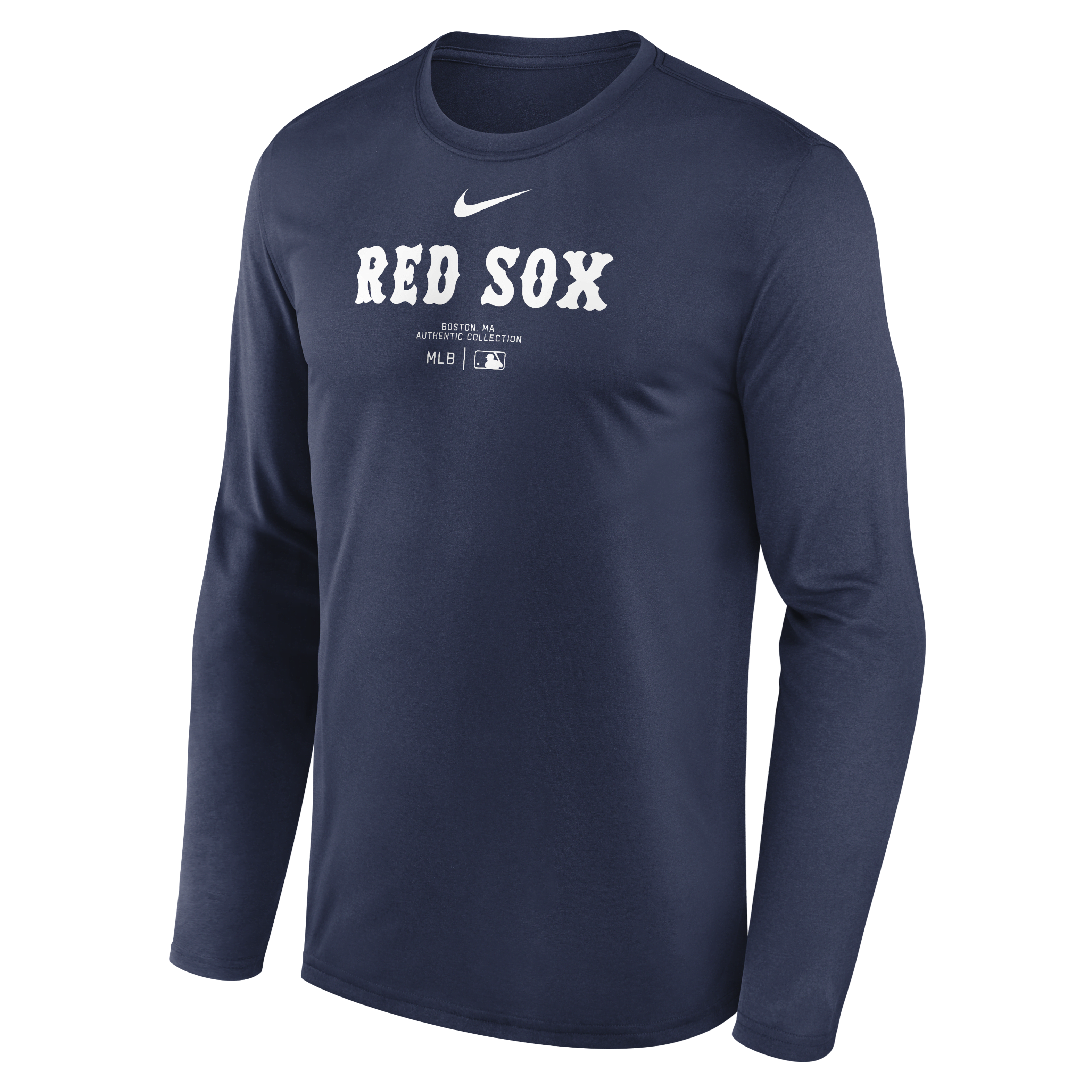 Boston Red Sox Authentic Collection Practice Men's Nike Dri-FIT MLB Long-Sleeve T-Shirt