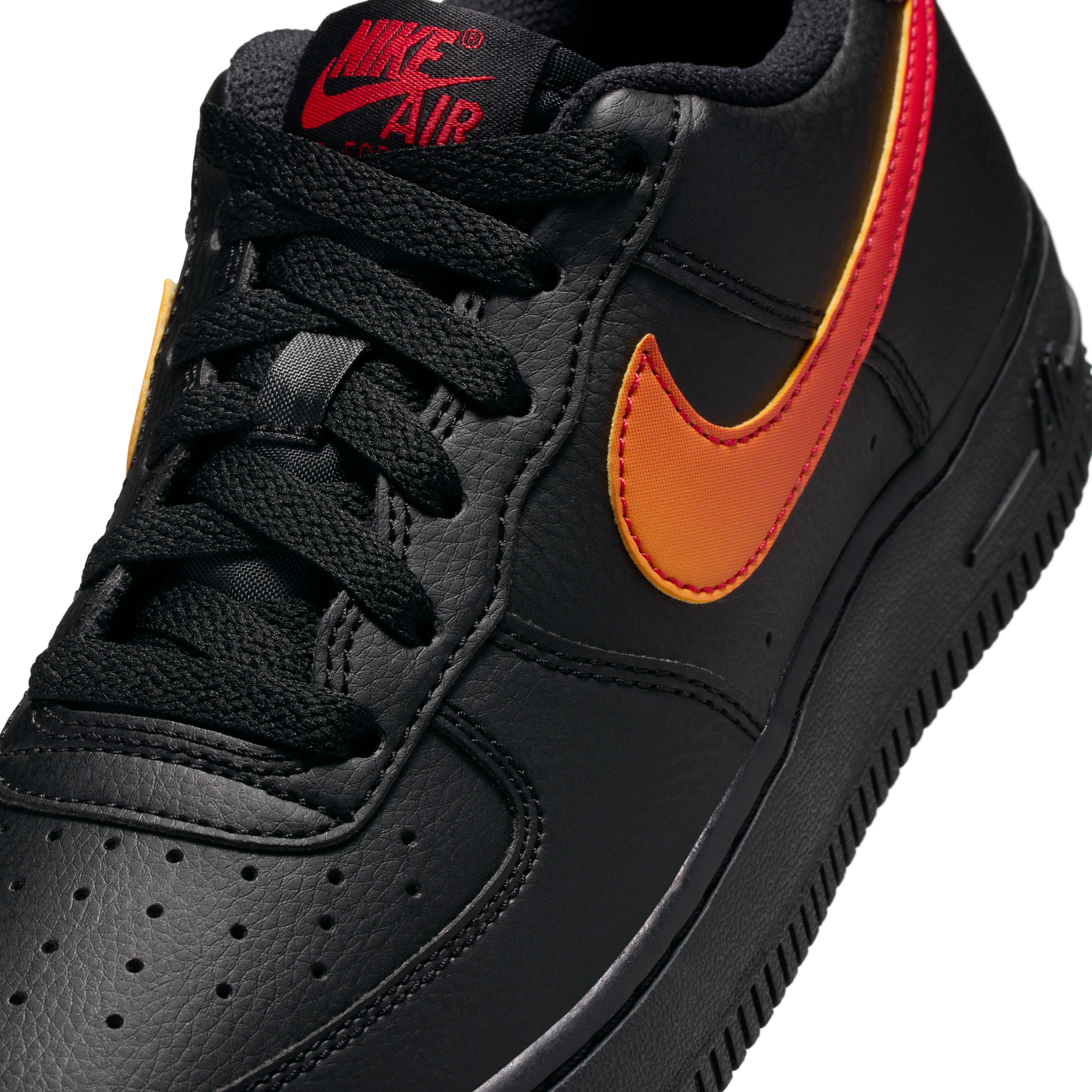 af1 black orange