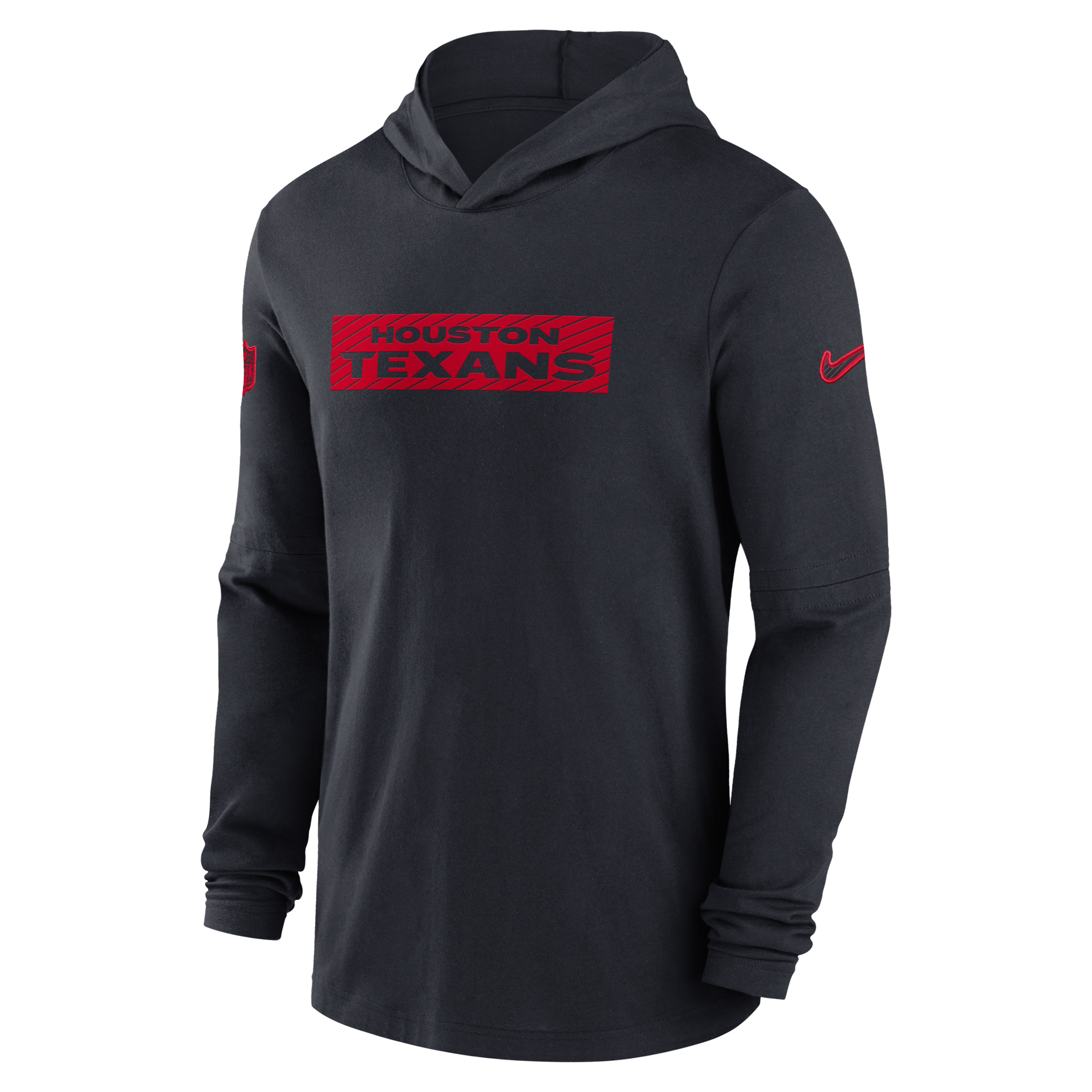 Houston Texans Sideline Men's Nike Dri-FIT NFL Long-Sleeve Hooded Top