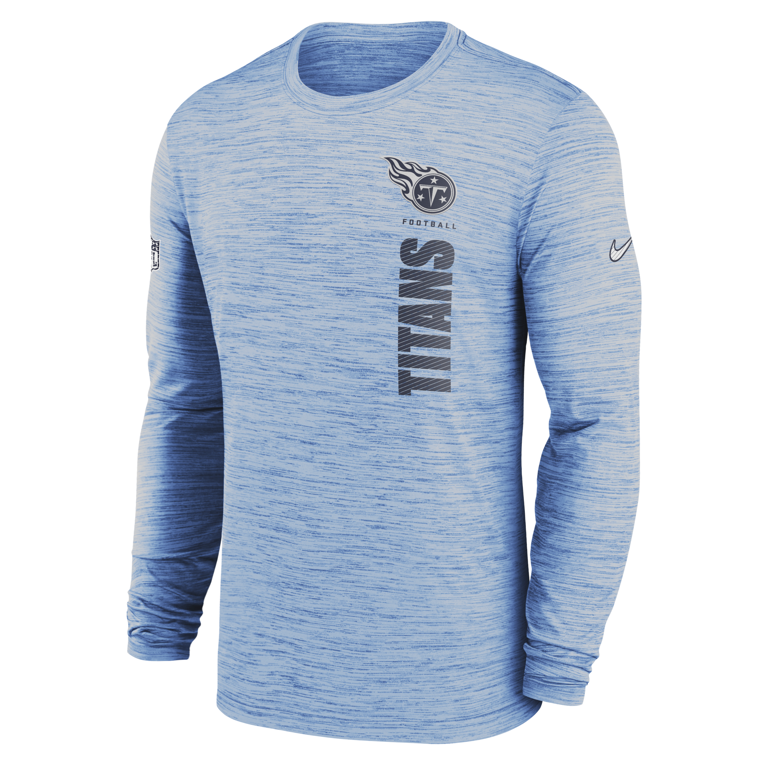 Tennessee Titans Sideline Velocity Men's Nike Dri-FIT NFL Long-Sleeve T-Shirt