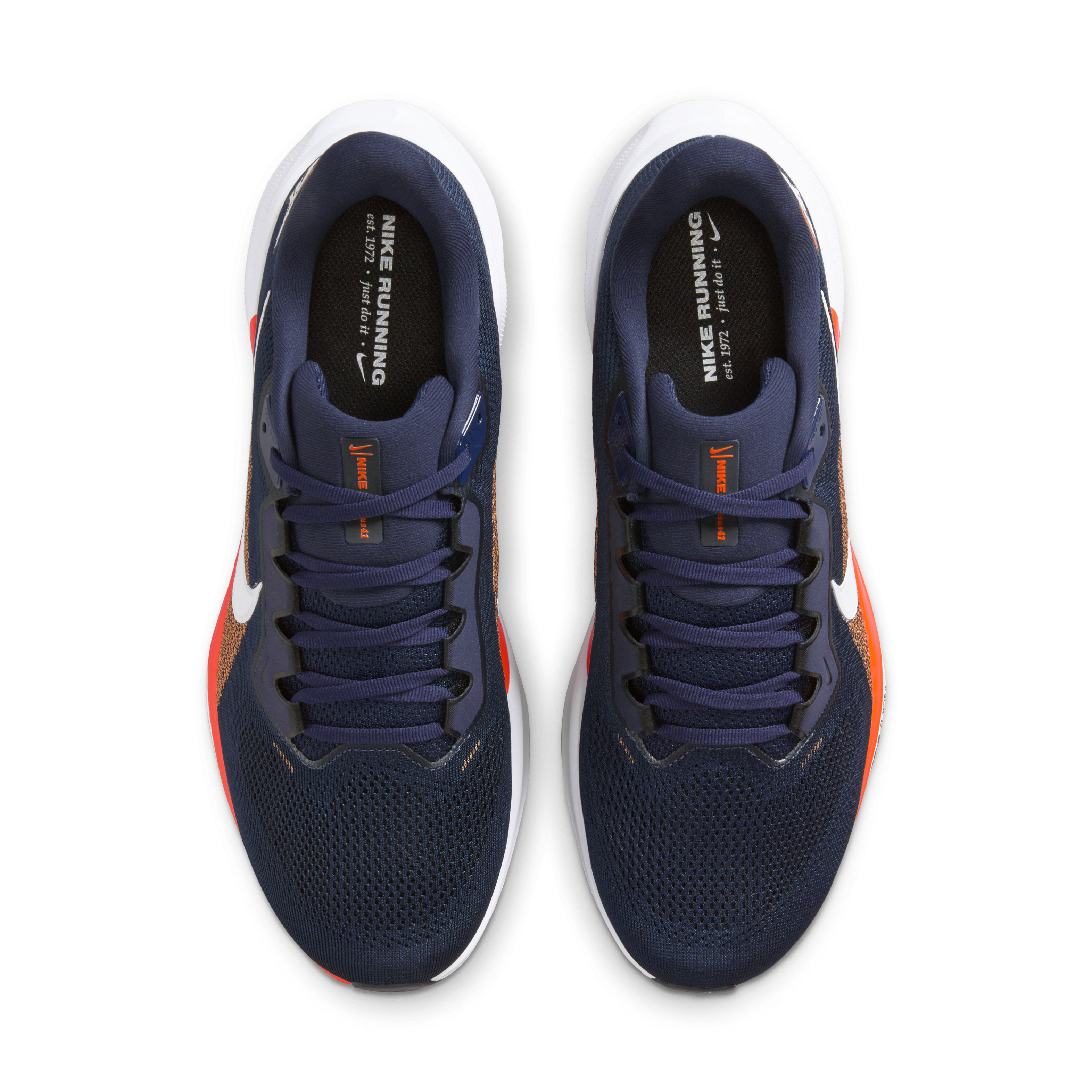 Denver Broncos Pegasus 41 Men's Nike NFL Road Running Shoes