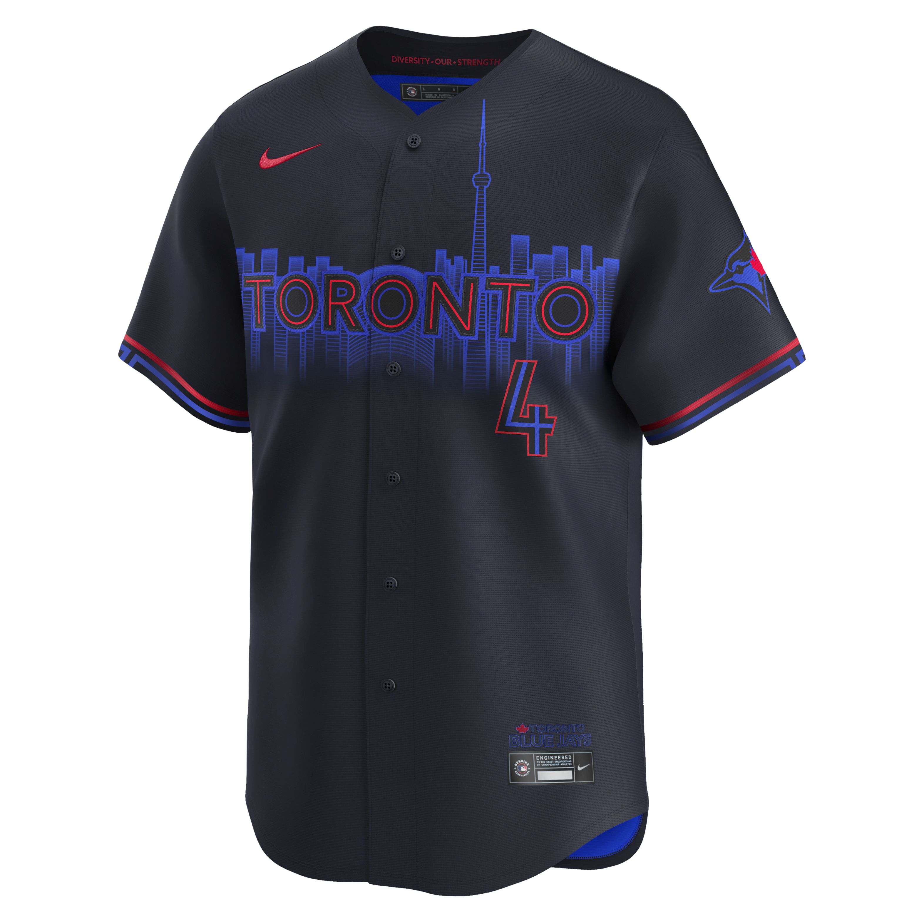 George Springer Toronto Blue Jays City Connect Men's Nike Dri-FIT ADV MLB Limited Jersey