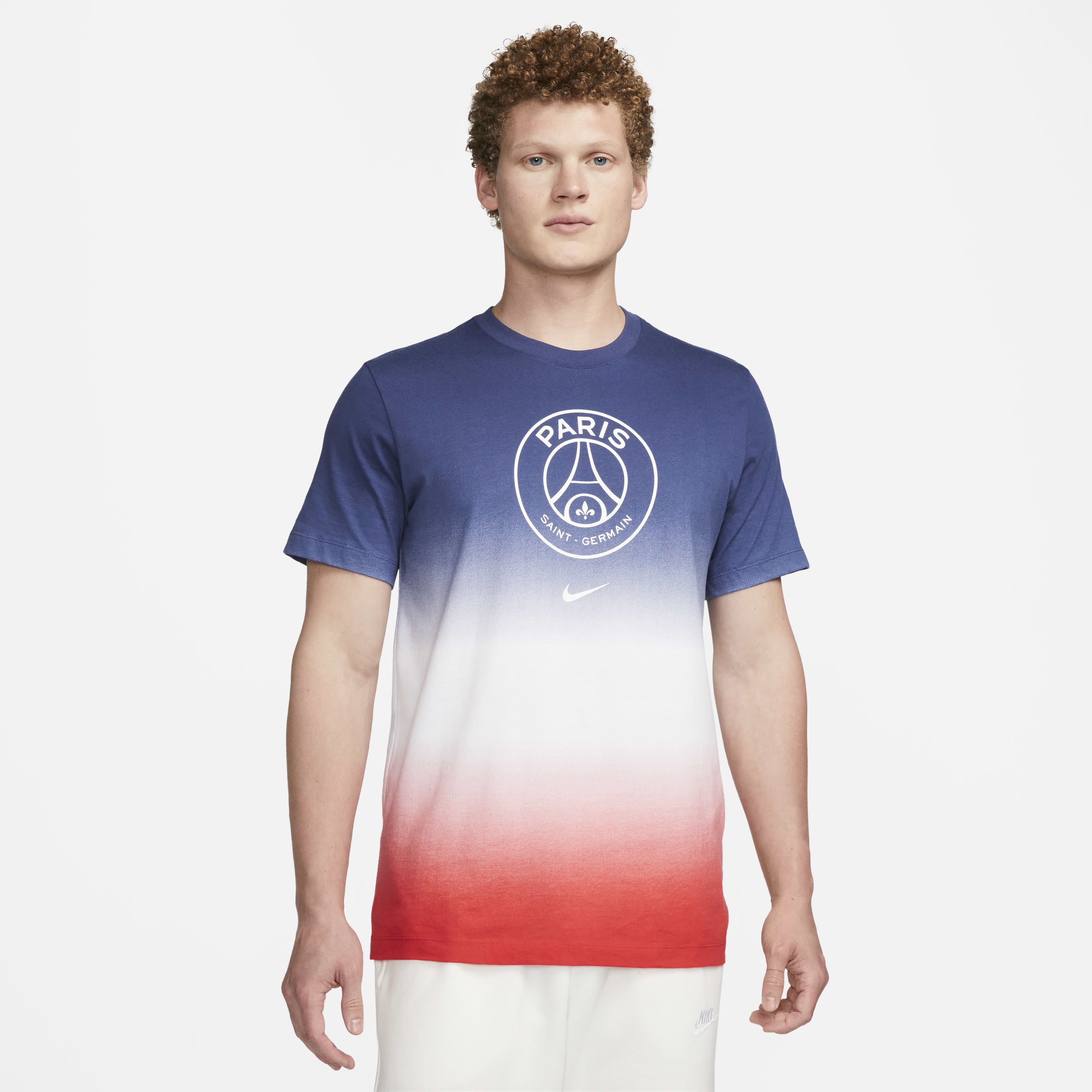 Paris Saint-Germain Crest Men's Nike Soccer T-Shirt