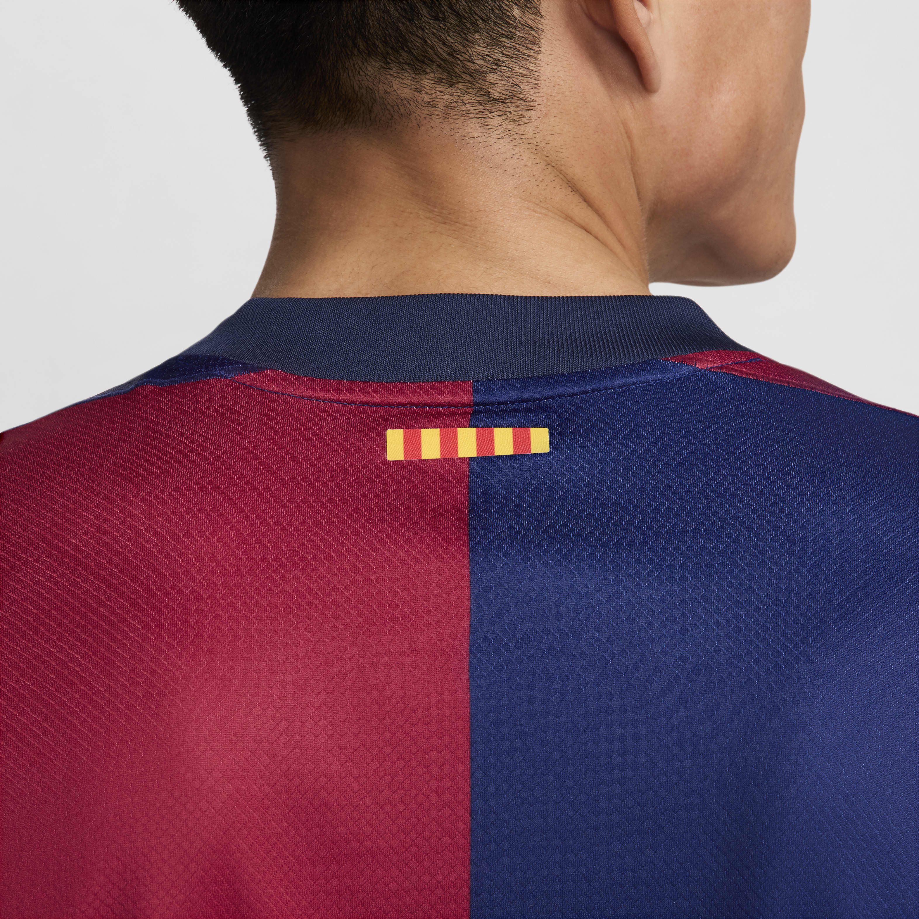 FC Barcelona 2024/25 Stadium Home Men's Nike Dri-FIT Soccer Replica Long-Sleeve Jersey