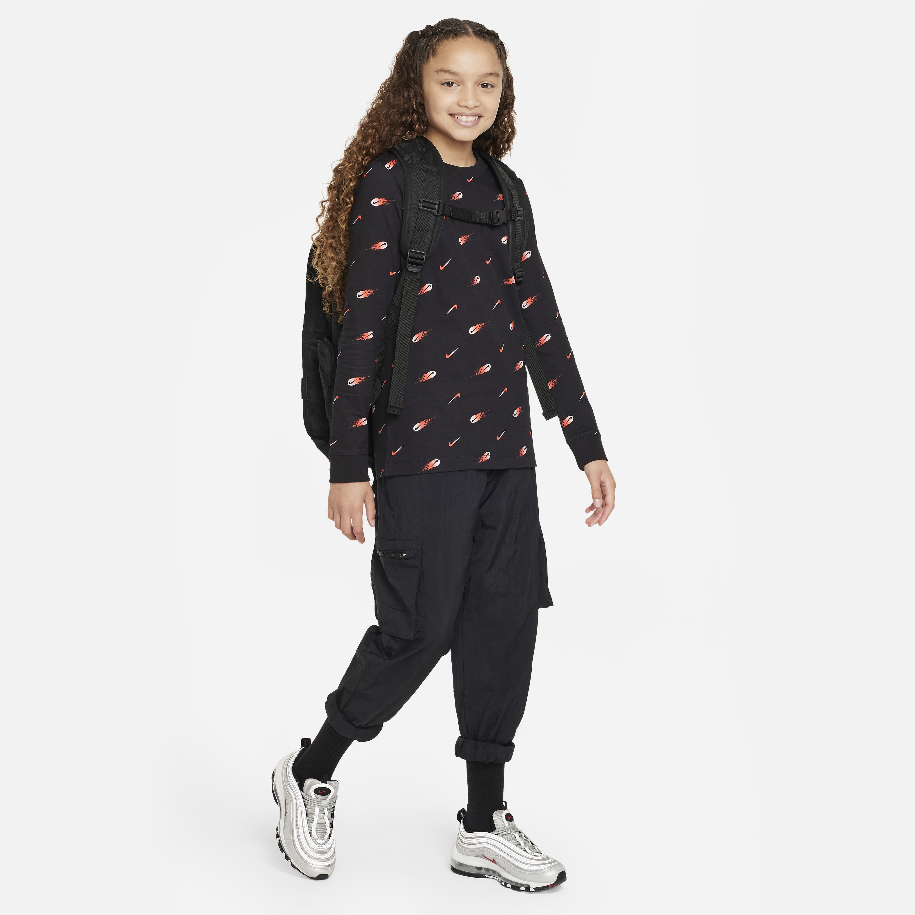 Nike Sportswear Big Kids' Long-Sleeve T-Shirt