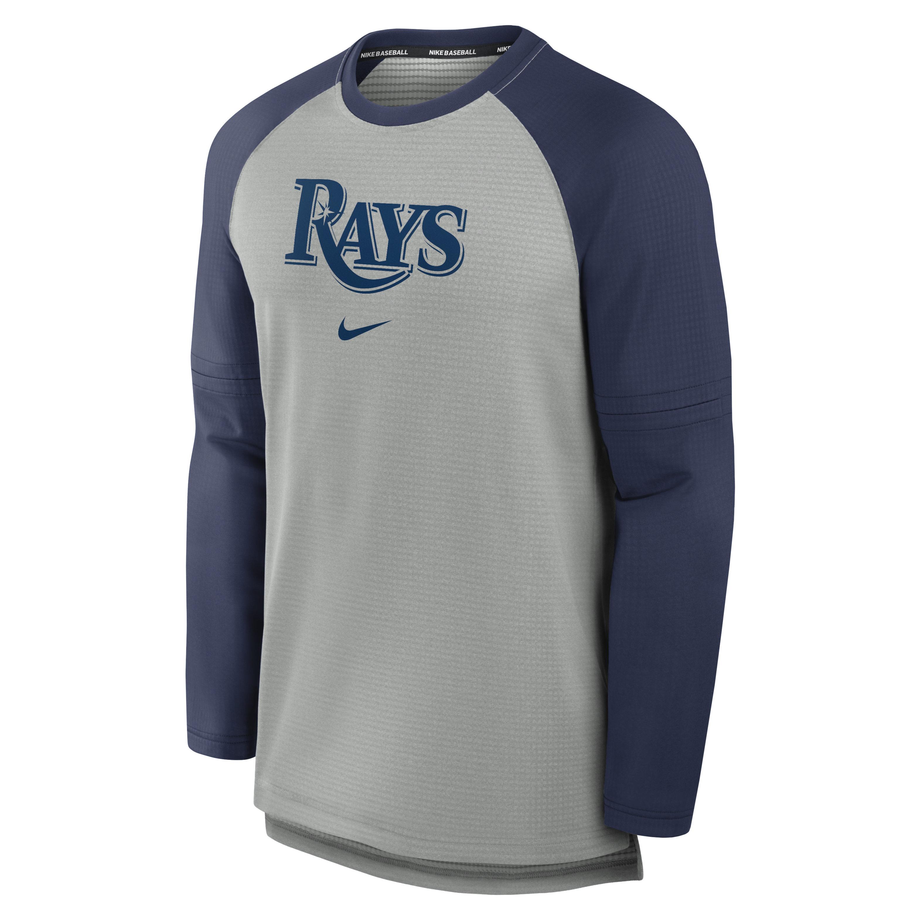 Tampa Bay Rays Authentic Collection Game Time Men's Nike Breathe MLB Long-Sleeve T-Shirt