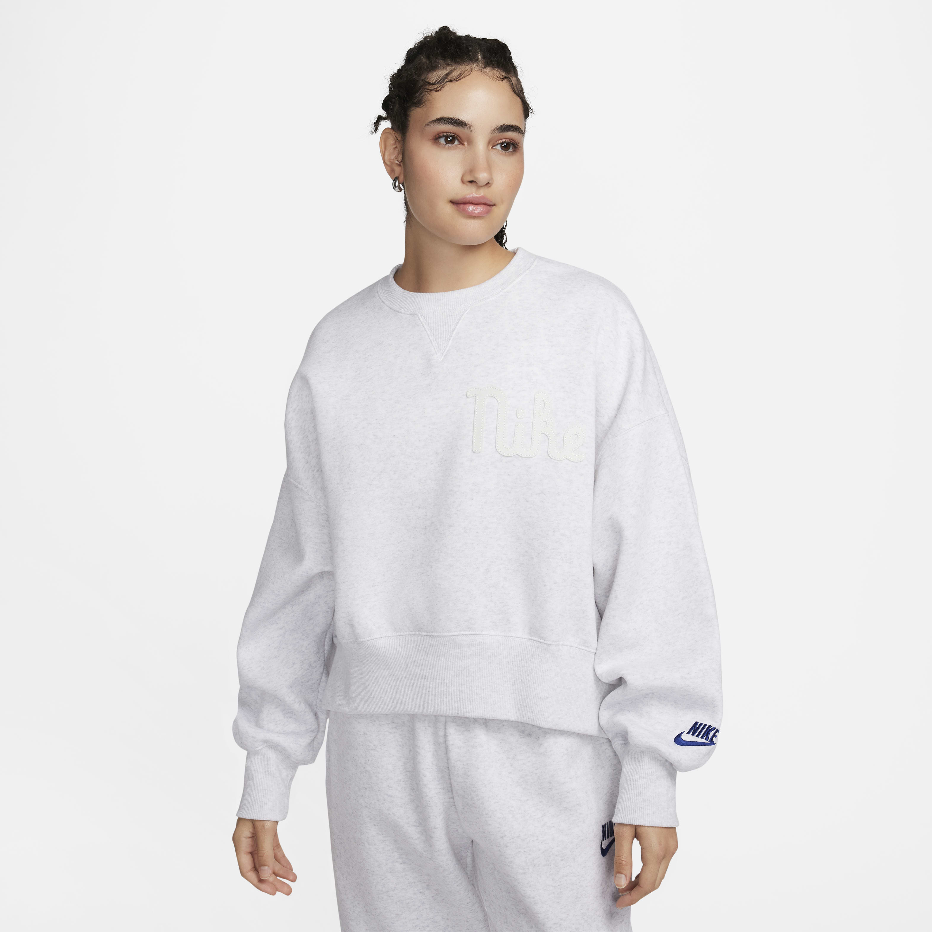 Nike Sportswear Women's Over-Oversized Crew-Neck Fleece Sweatshirt