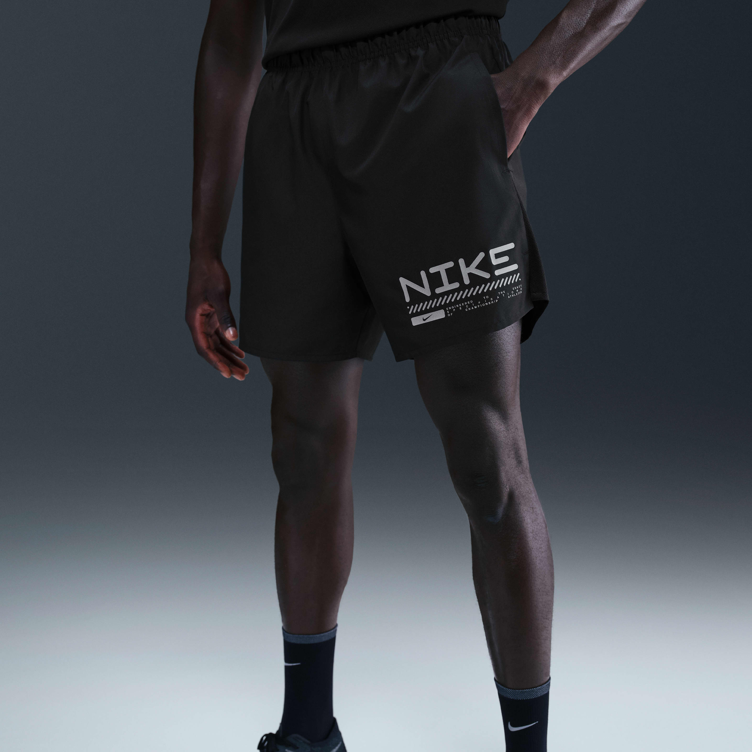 Nike Challenger Men's Winterized 5" 2-in-1 Running Shorts