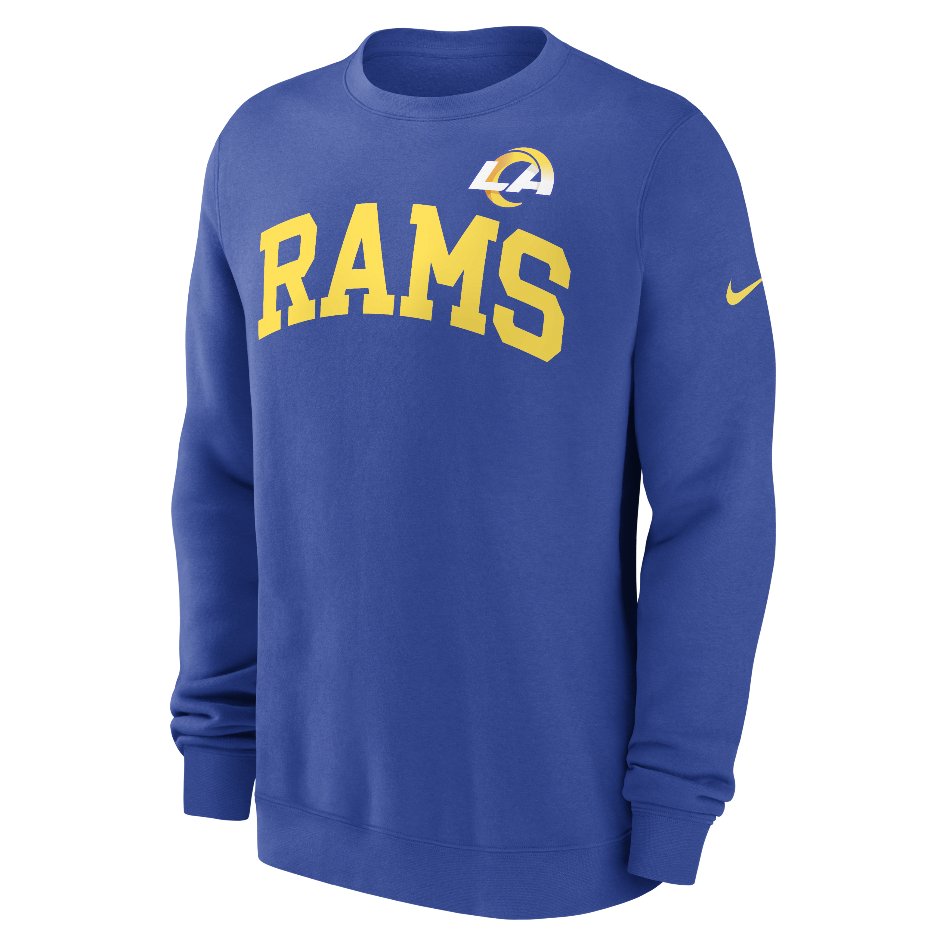 Los Angeles Rams Club Men's Nike NFL Pullover Crew