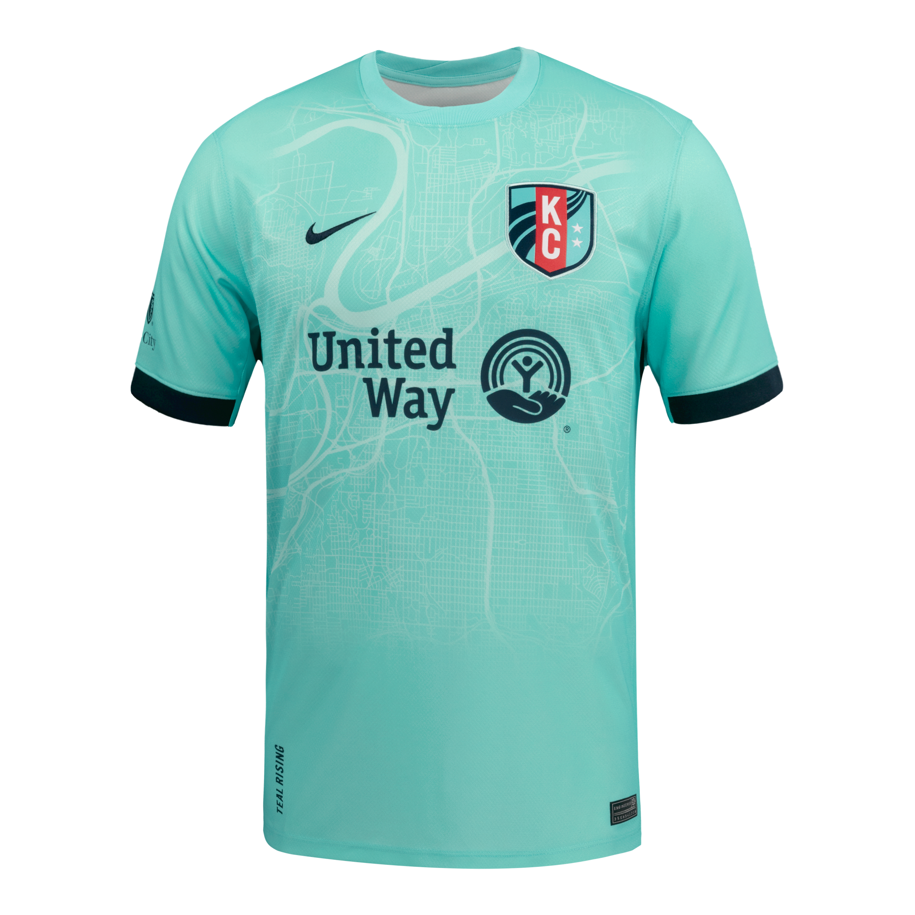 Temwa Chaŵinga KC Current 2025 Stadium Away Men's Nike Dri-FIT NWSL Replica Jersey