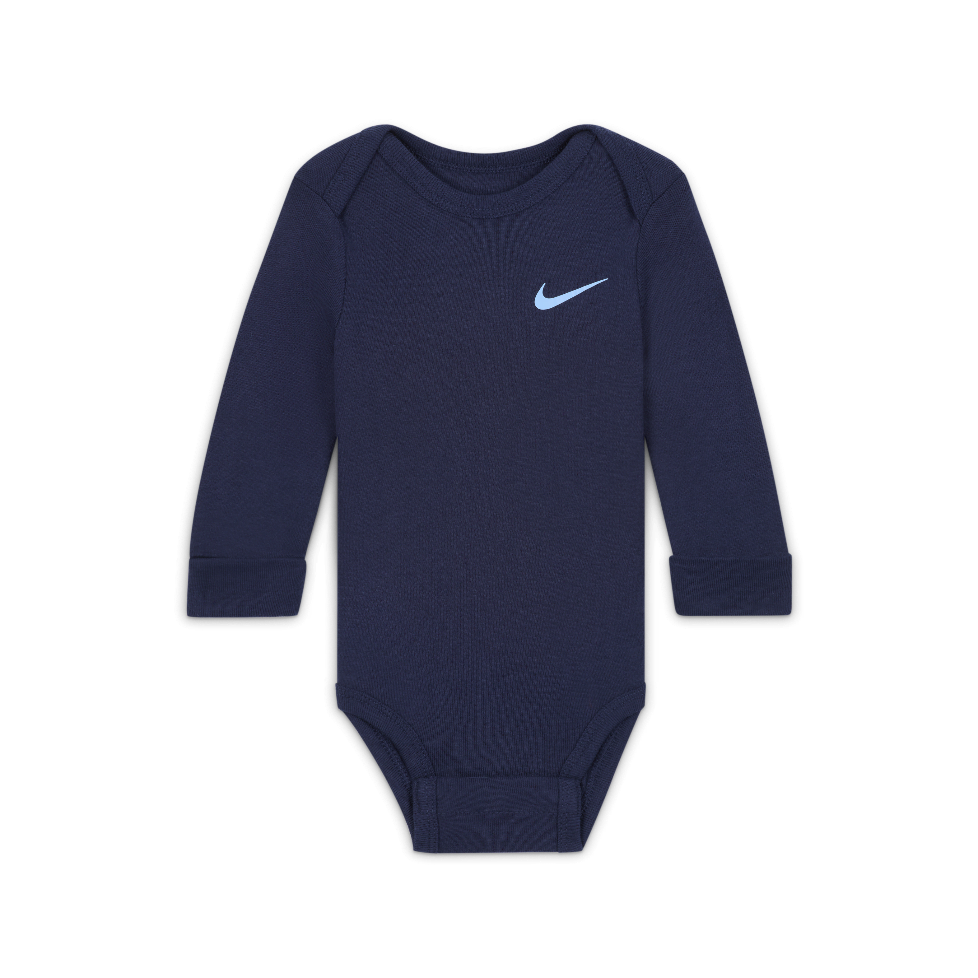 Nike Baby Essentials (0-9M) Long Sleeve Bodysuits (3 Pack)