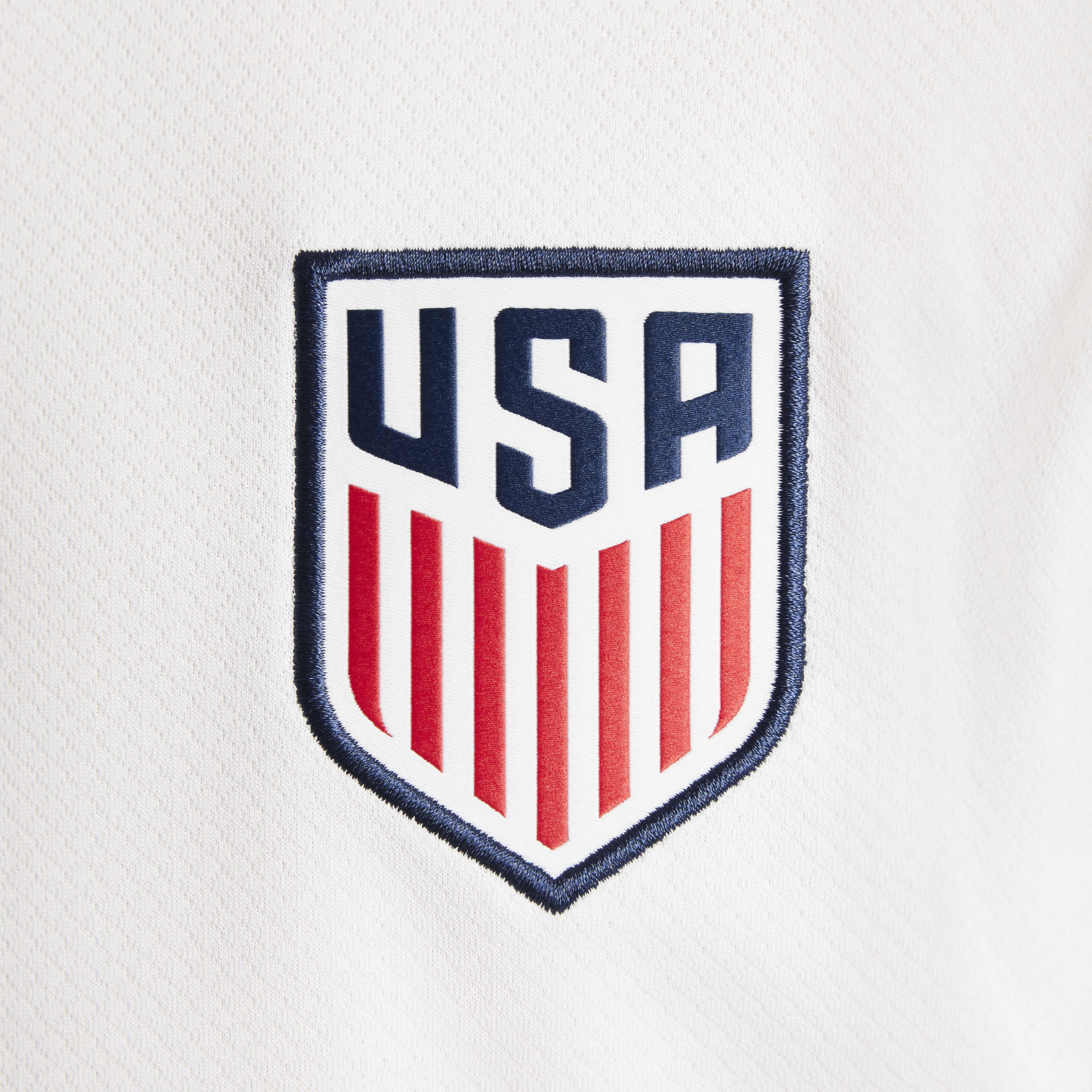 USWNT 2024 Stadium Home Big Kids' Nike Dri-FIT Soccer Long-Sleeve Replica Jersey