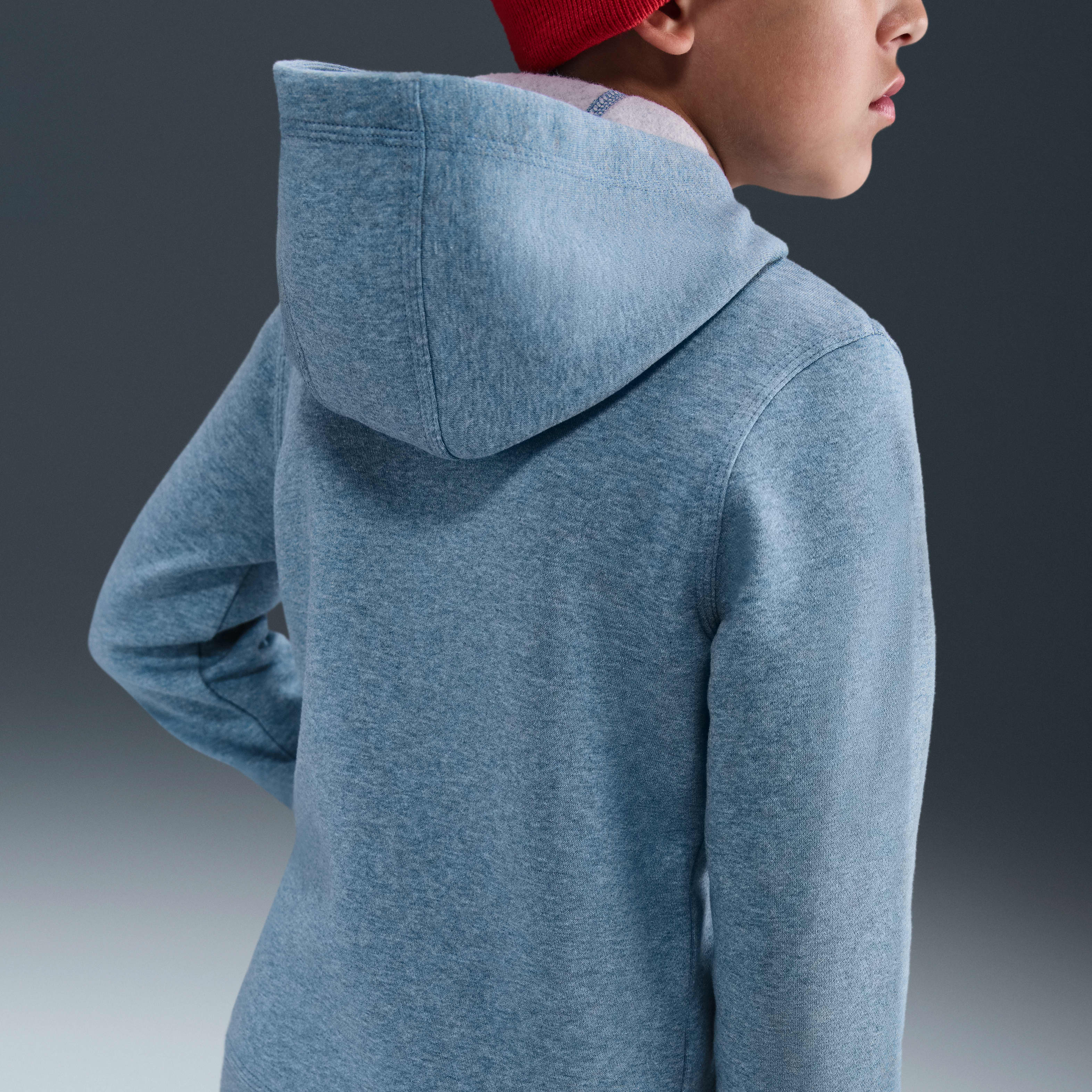 Paris Saint-Germain Club Big Kids' (Boys') Nike Soccer Full-Zip Hoodie