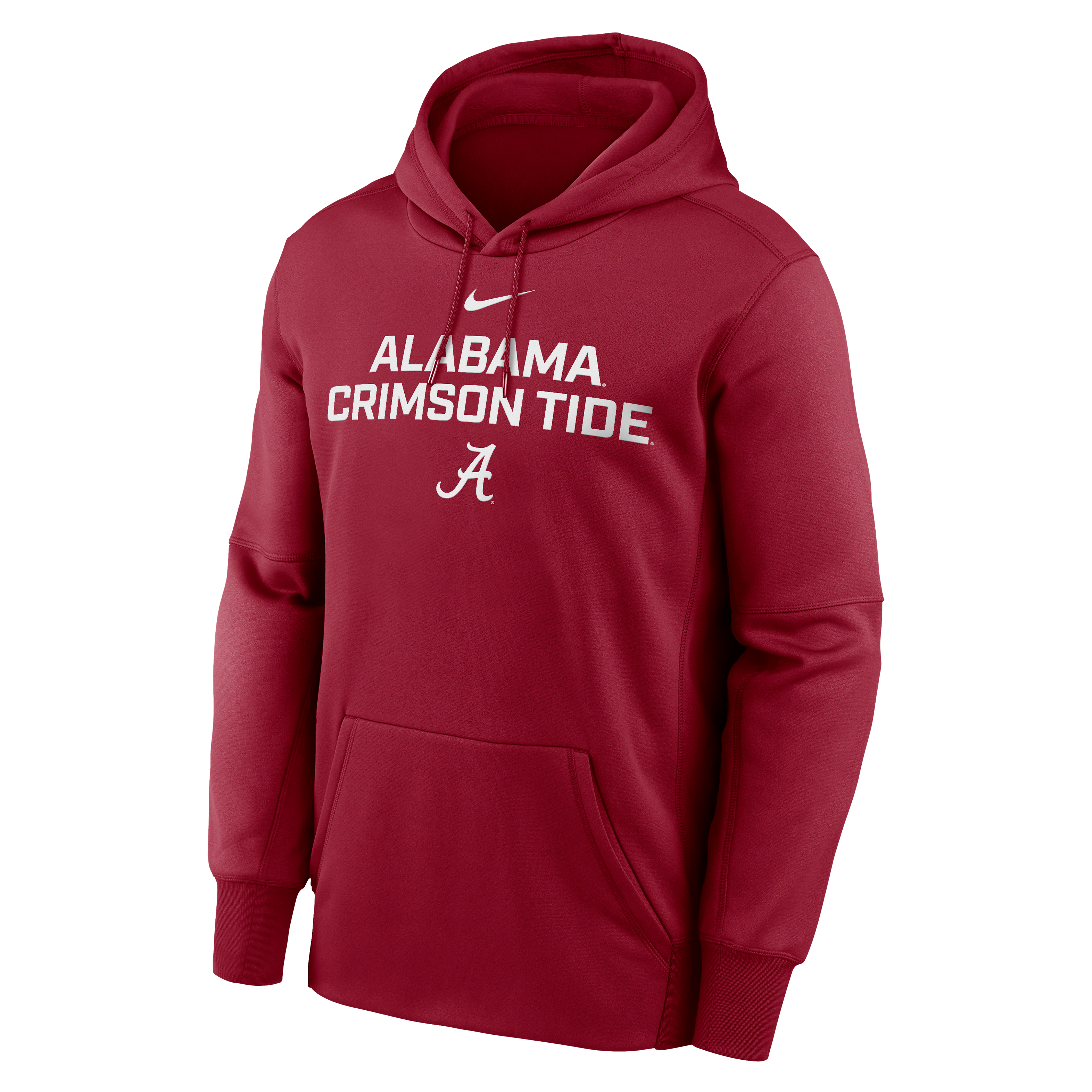 Alabama Team Stacked Men’s Nike Therma College Pullover Hoodie