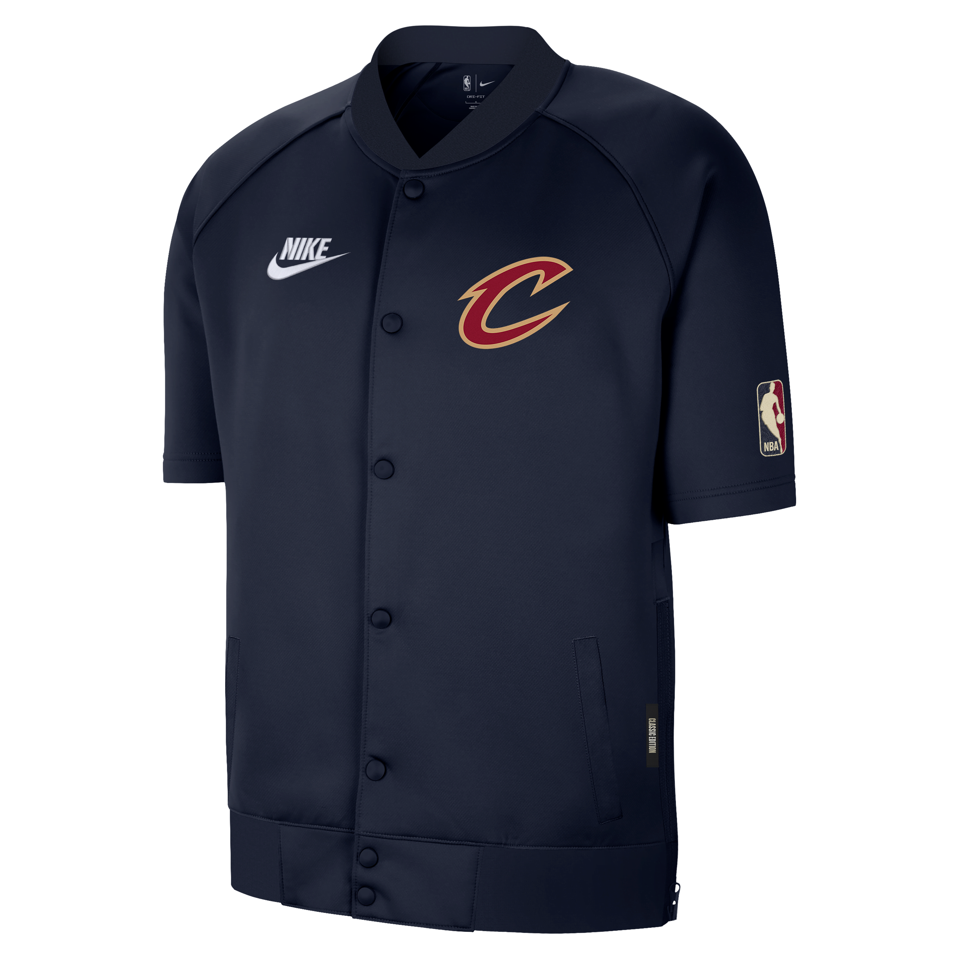 Cleveland Cavaliers Hardwood Classics Men's Nike Dri-FIT NBA Short-Sleeve Jacket