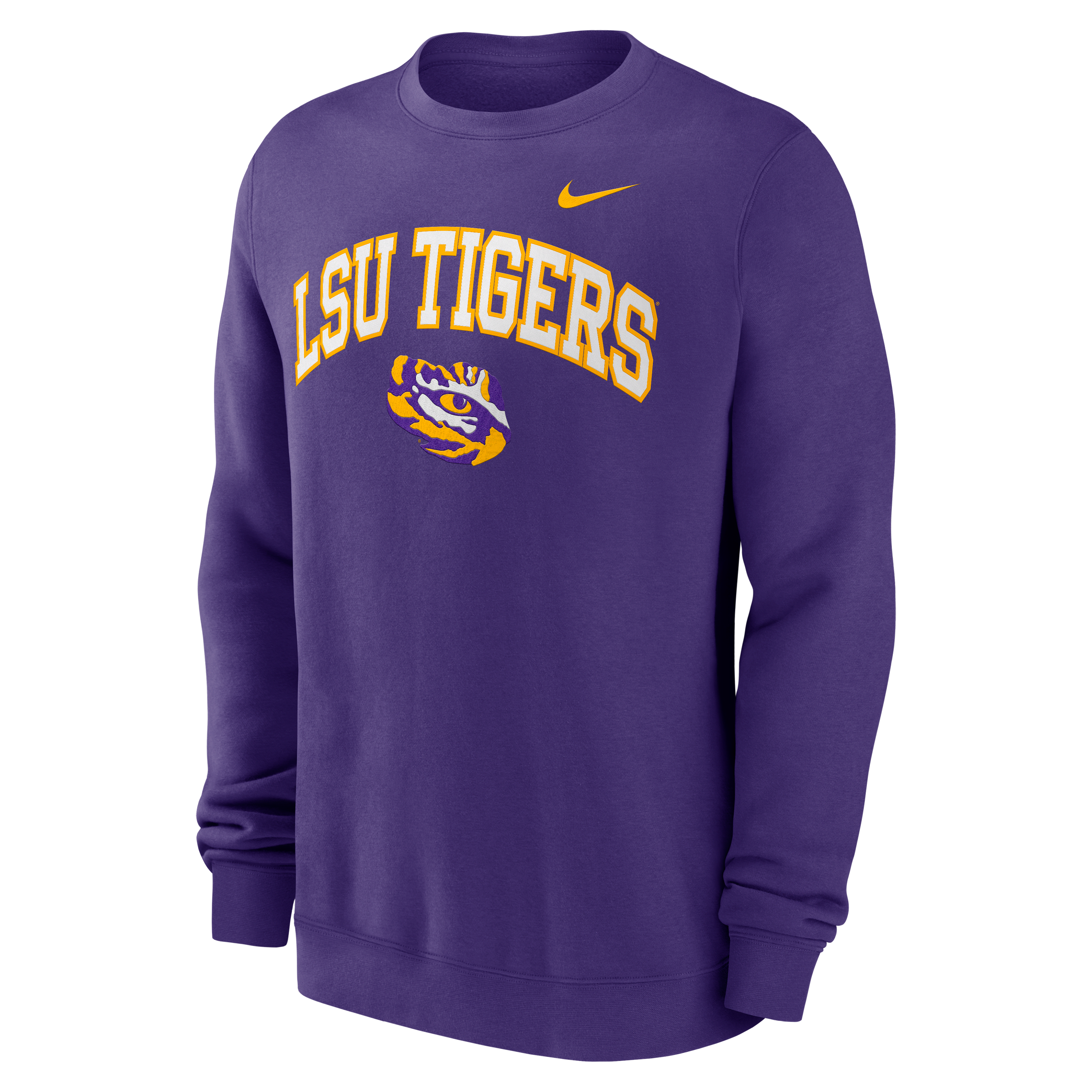LSU Arch Men's Nike College Pullover Crew