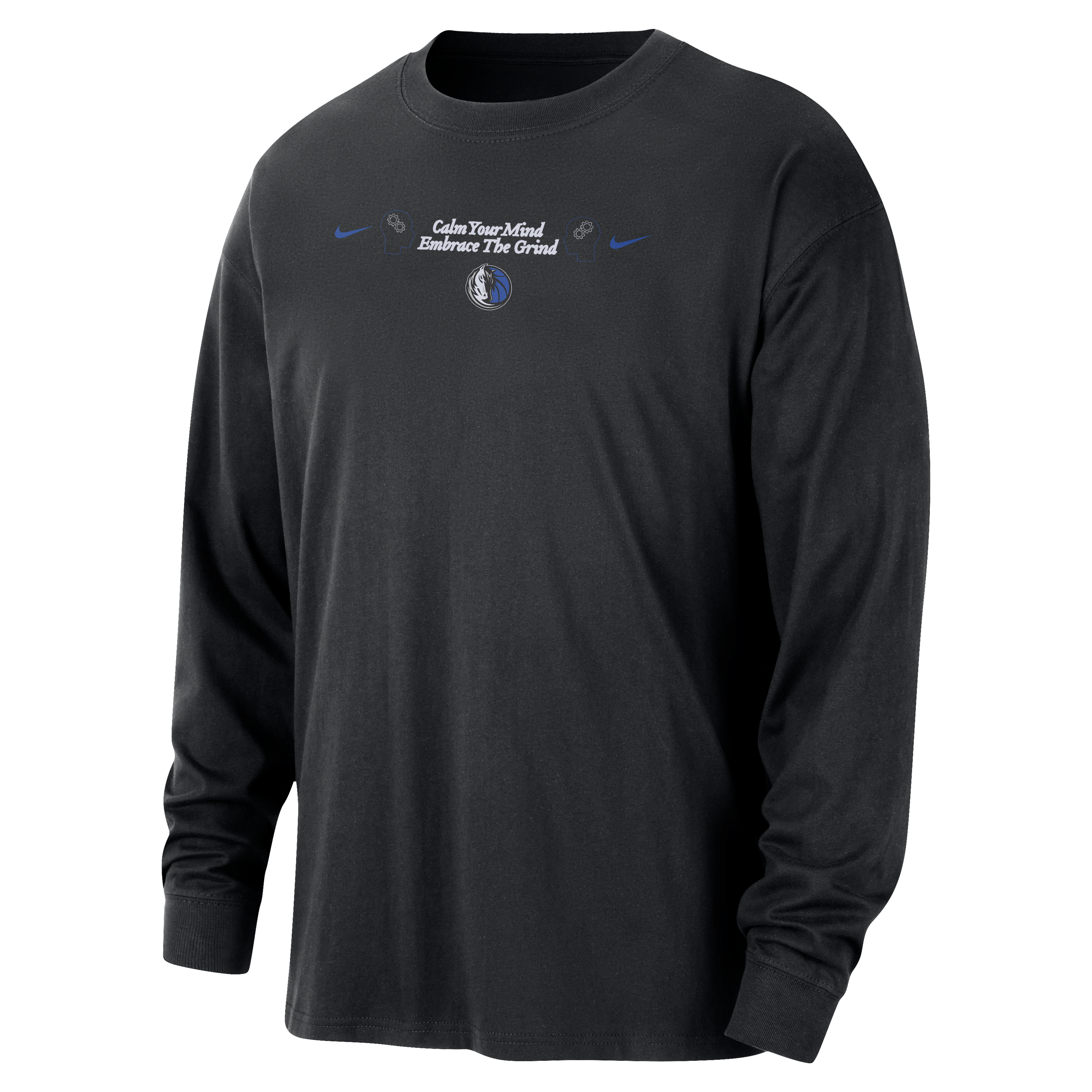 Dallas Mavericks Courtside Men's Nike NBA Max90 Long-Sleeve T-Shirt