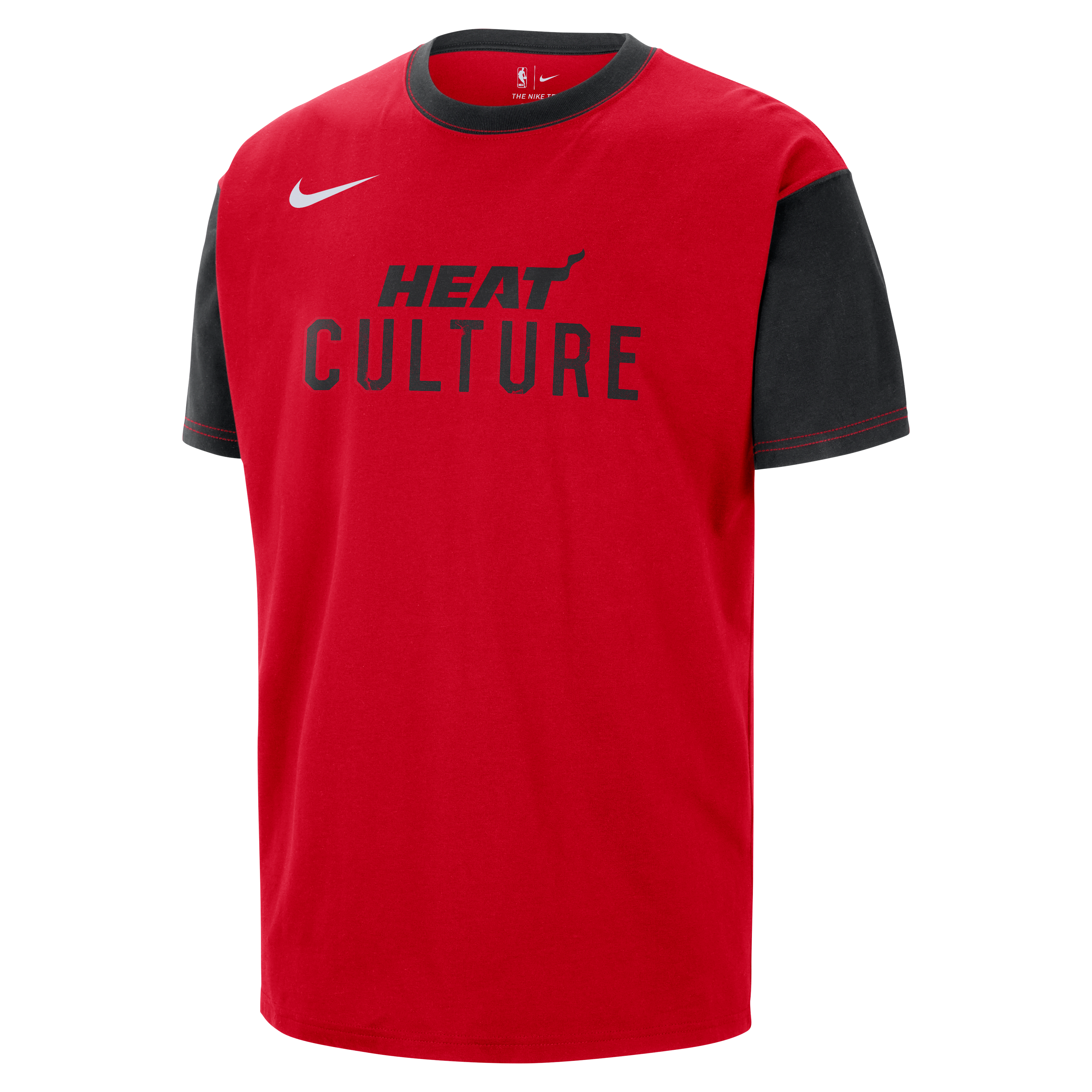 Miami Heat Courtside City Edition Men's Nike NBA T-Shirt