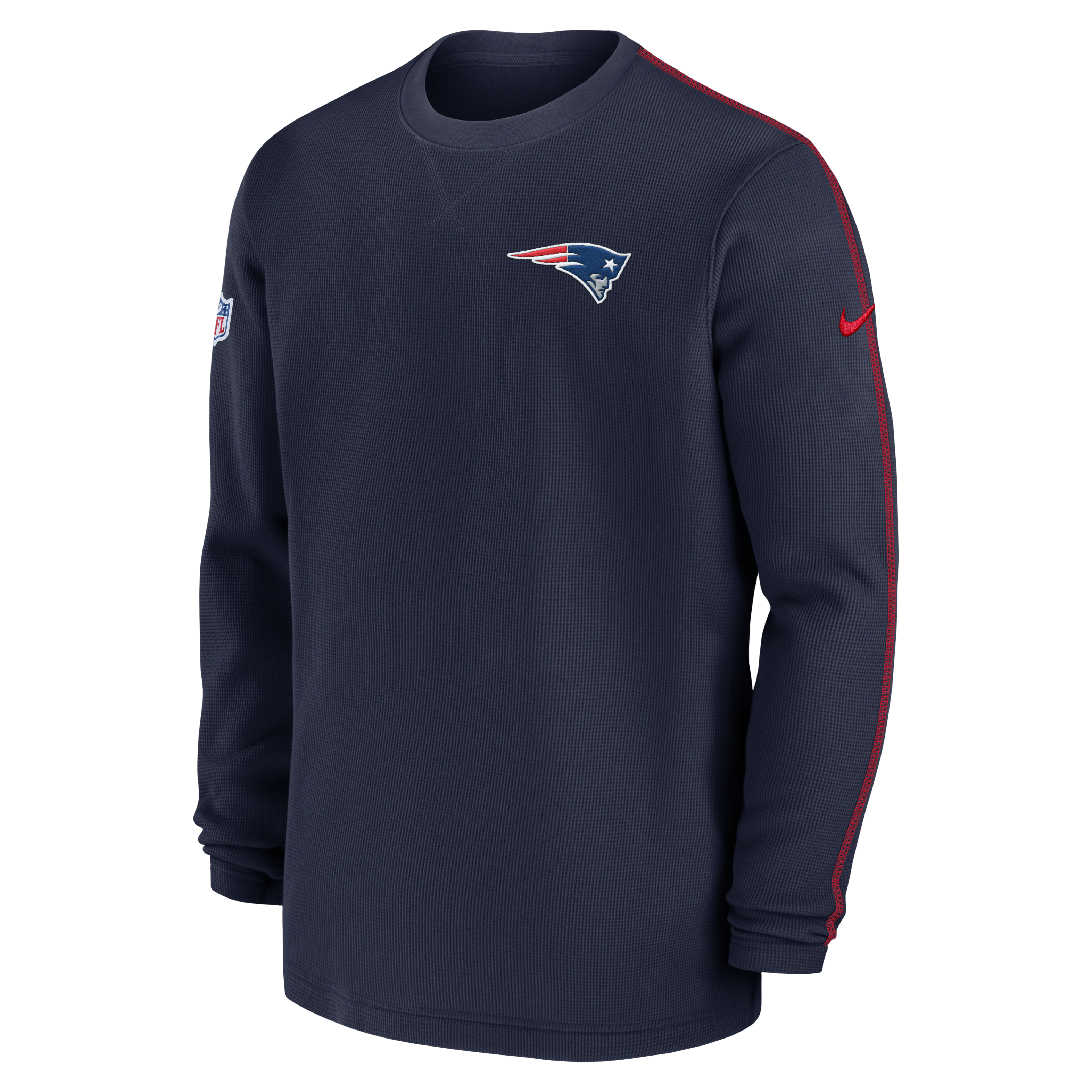 New England Patriots Sideline Coach Men’s Nike NFL Long-Sleeve Top