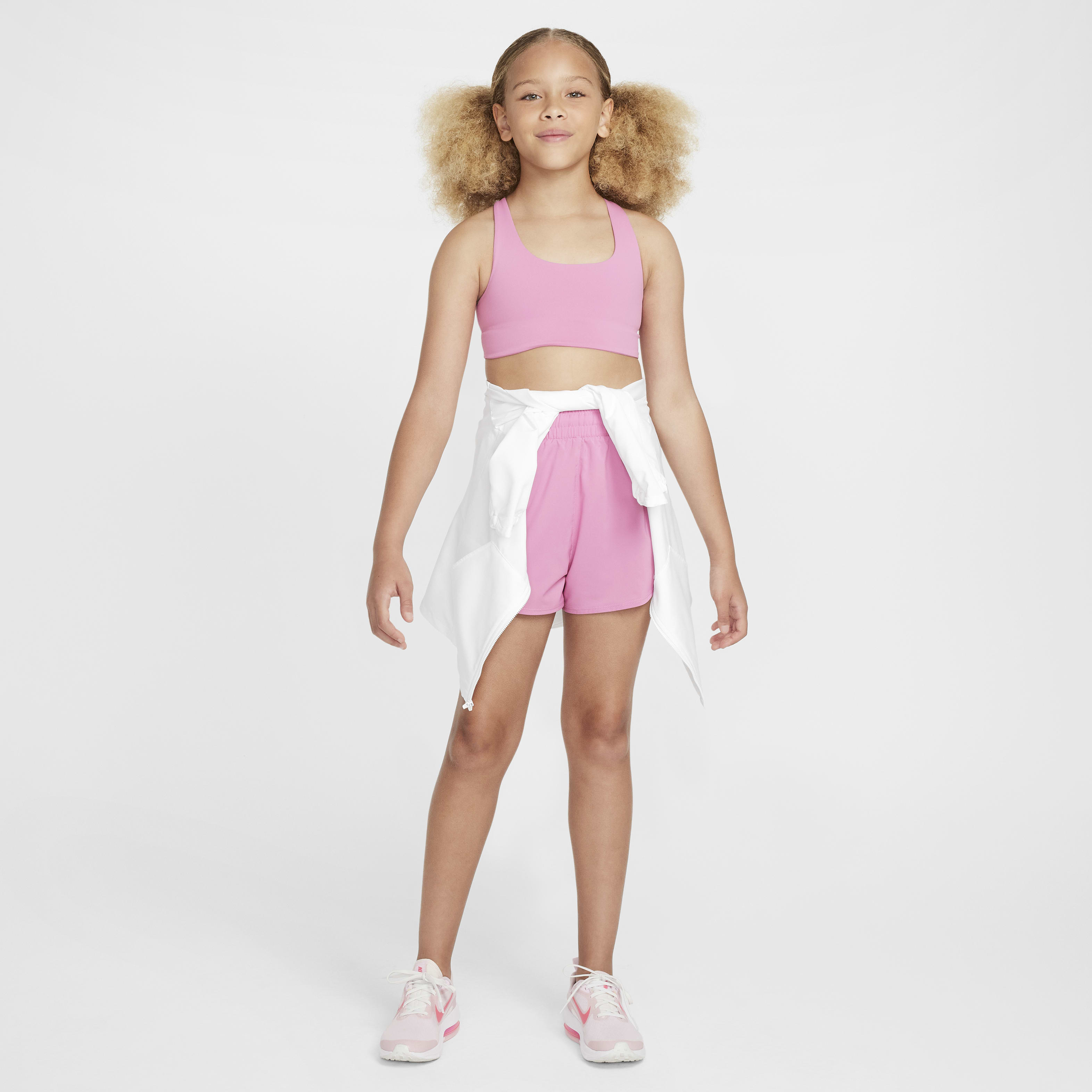 Nike One Big Kids' (Girls') Long-Line Sports Bra