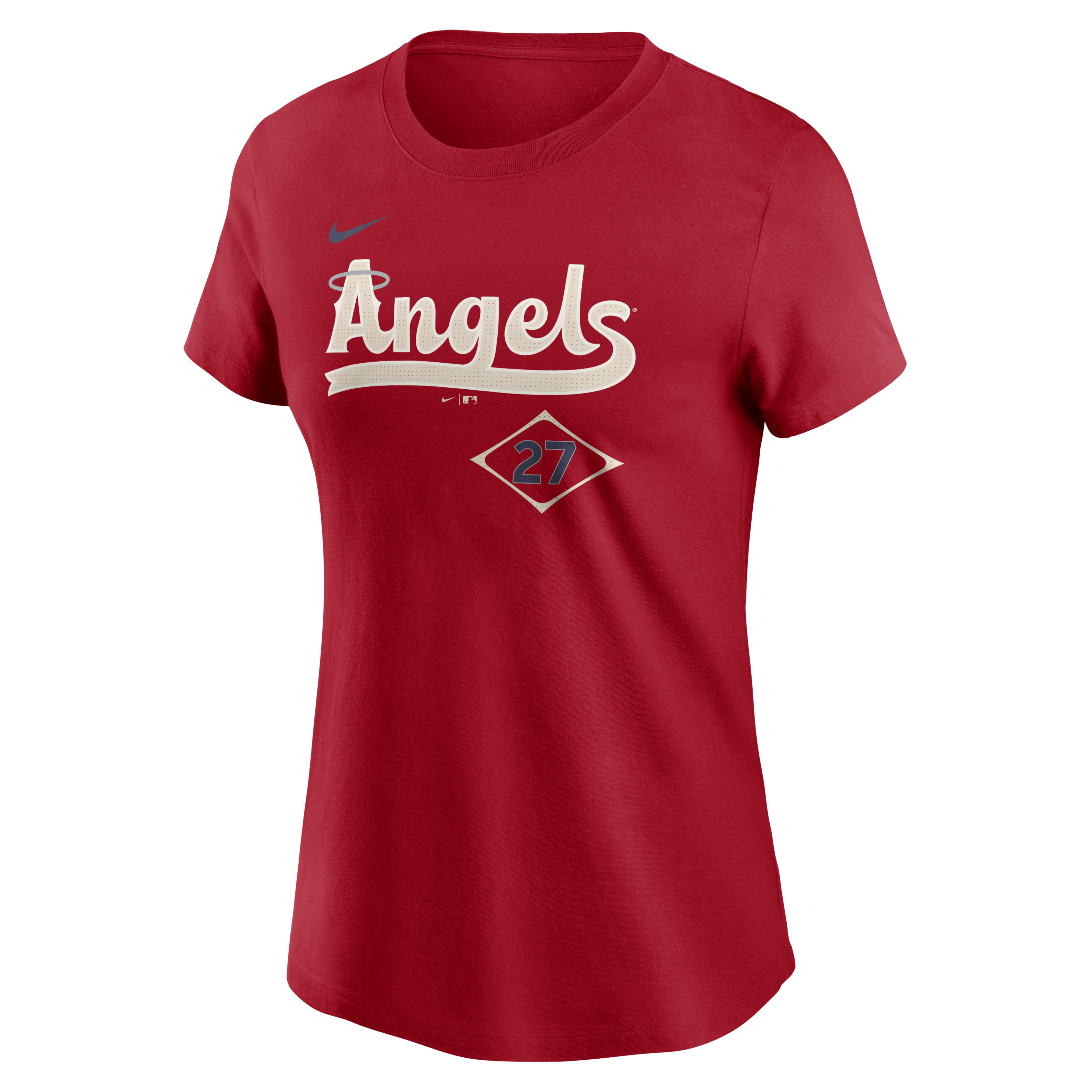 Mike Trout Los Angeles Angels City Connect Fuse Women's Nike MLB T-Shirt