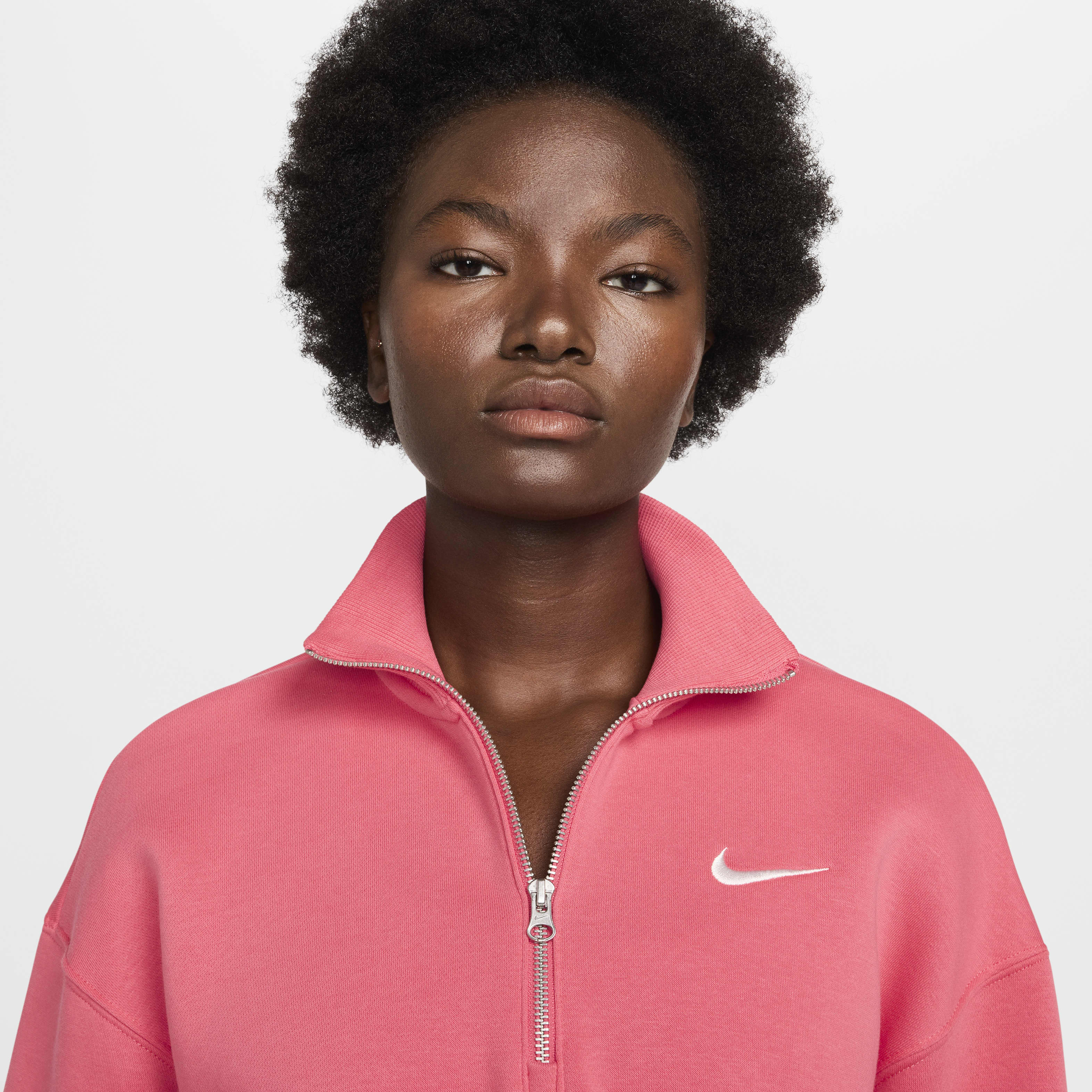 Nike Sportswear Phoenix Fleece Women's 1/2-Zip Cropped Sweatshirt