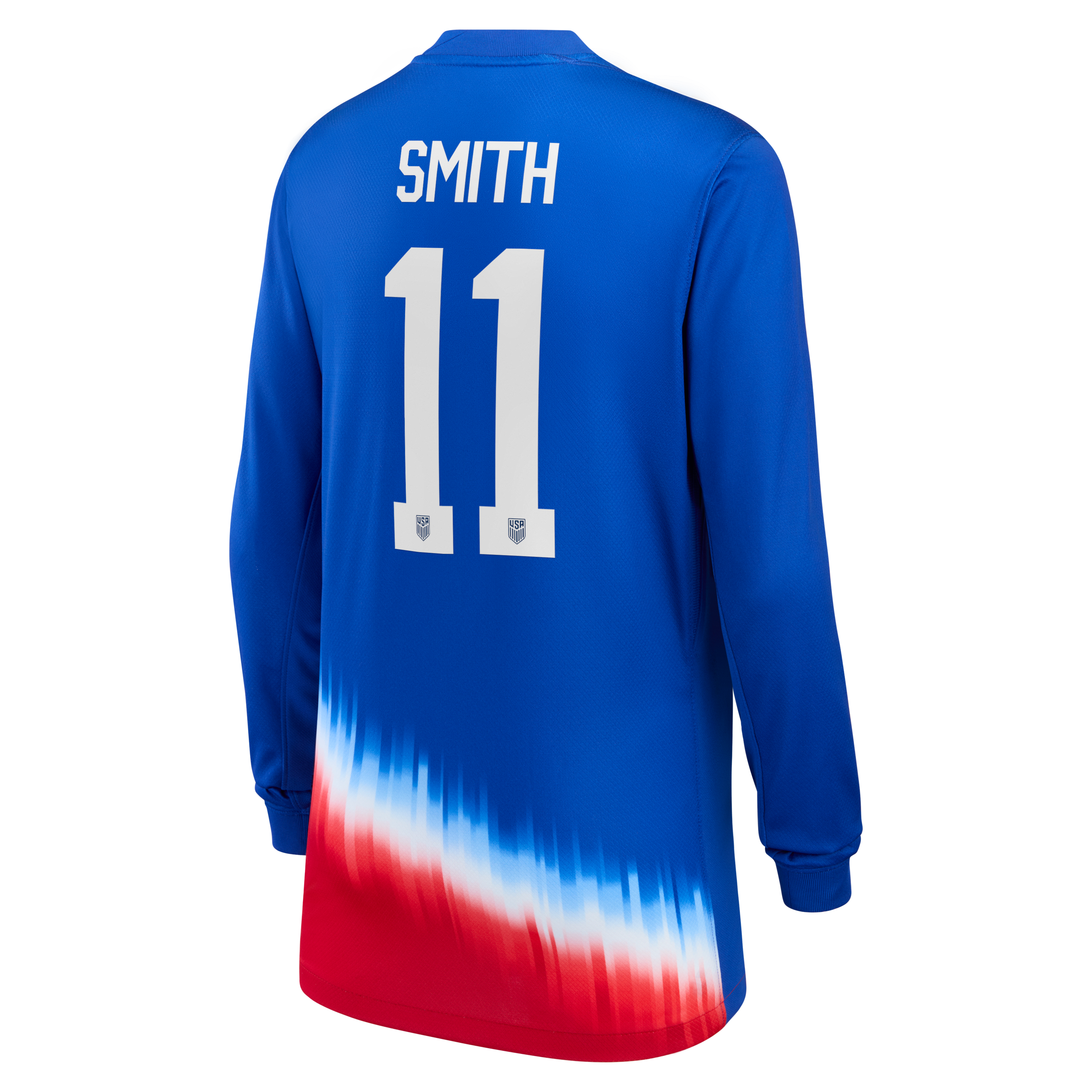 Sophia Smith USWNT 2024 Stadium Away Big Kids' Nike Dri-FIT Long-Sleeve Soccer Jersey