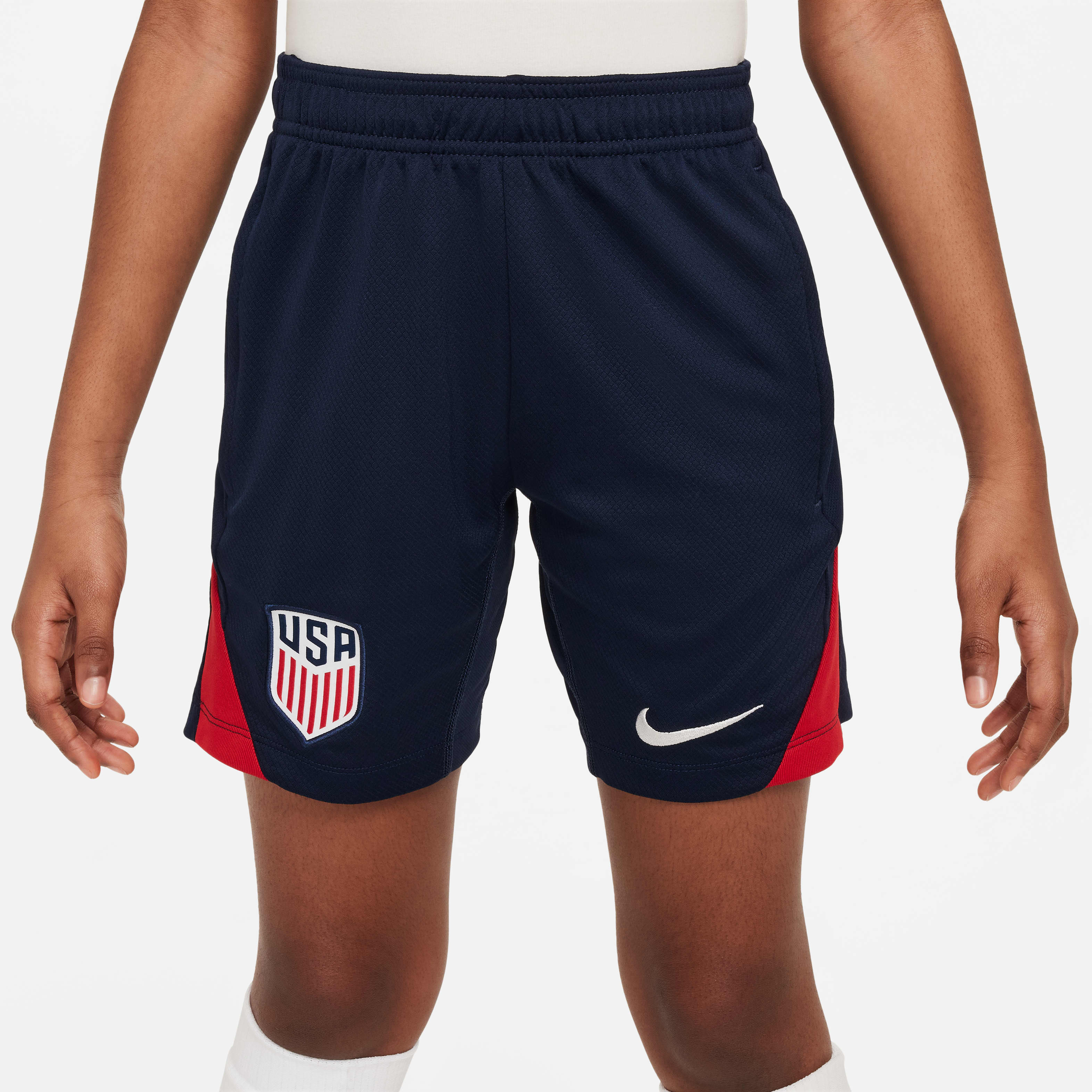 USMNT Strike Big Kids' Nike Dri-FIT Soccer Knit Shorts