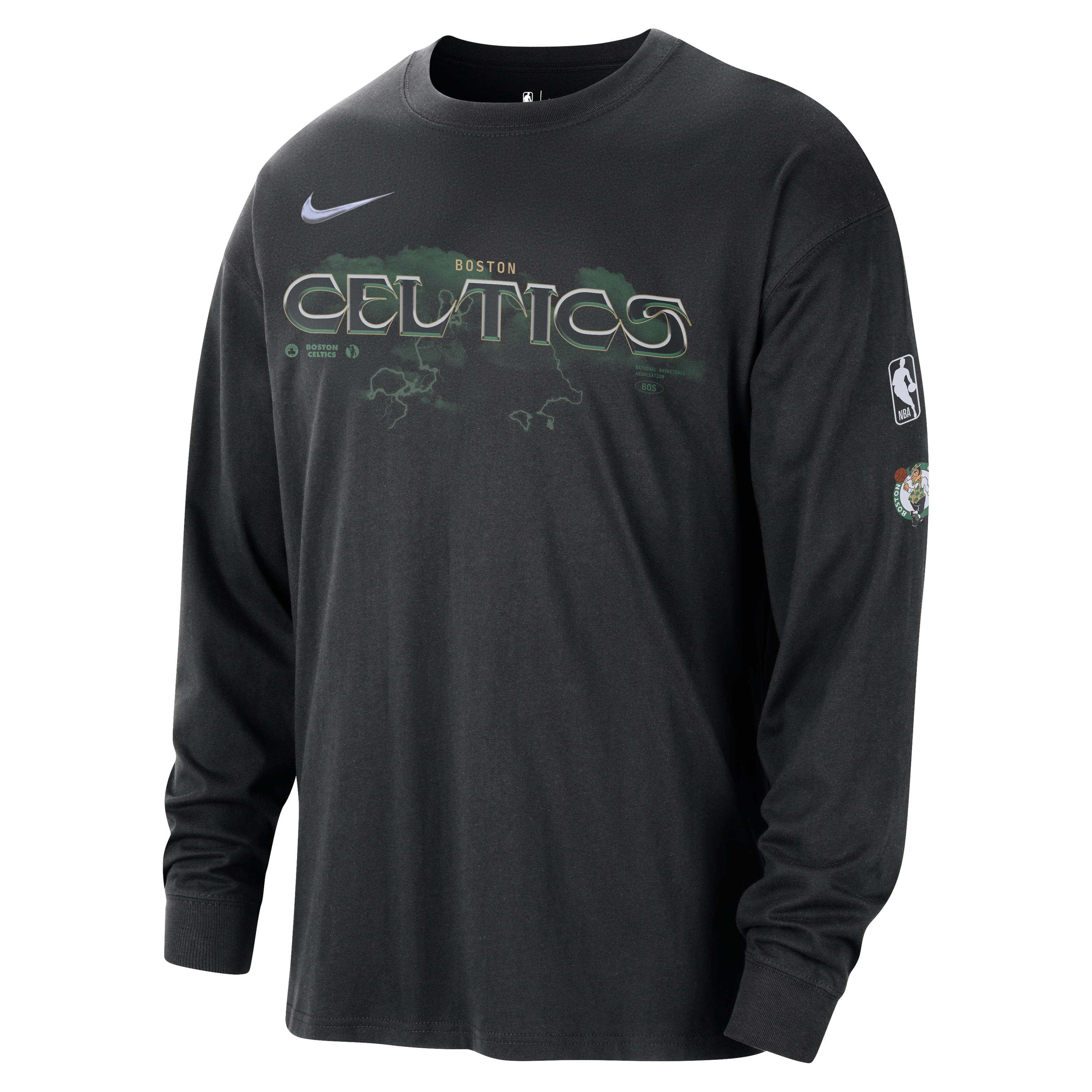 Boston Celtics Essential Max90 Men's Nike NBA Long-Sleeve T-Shirt