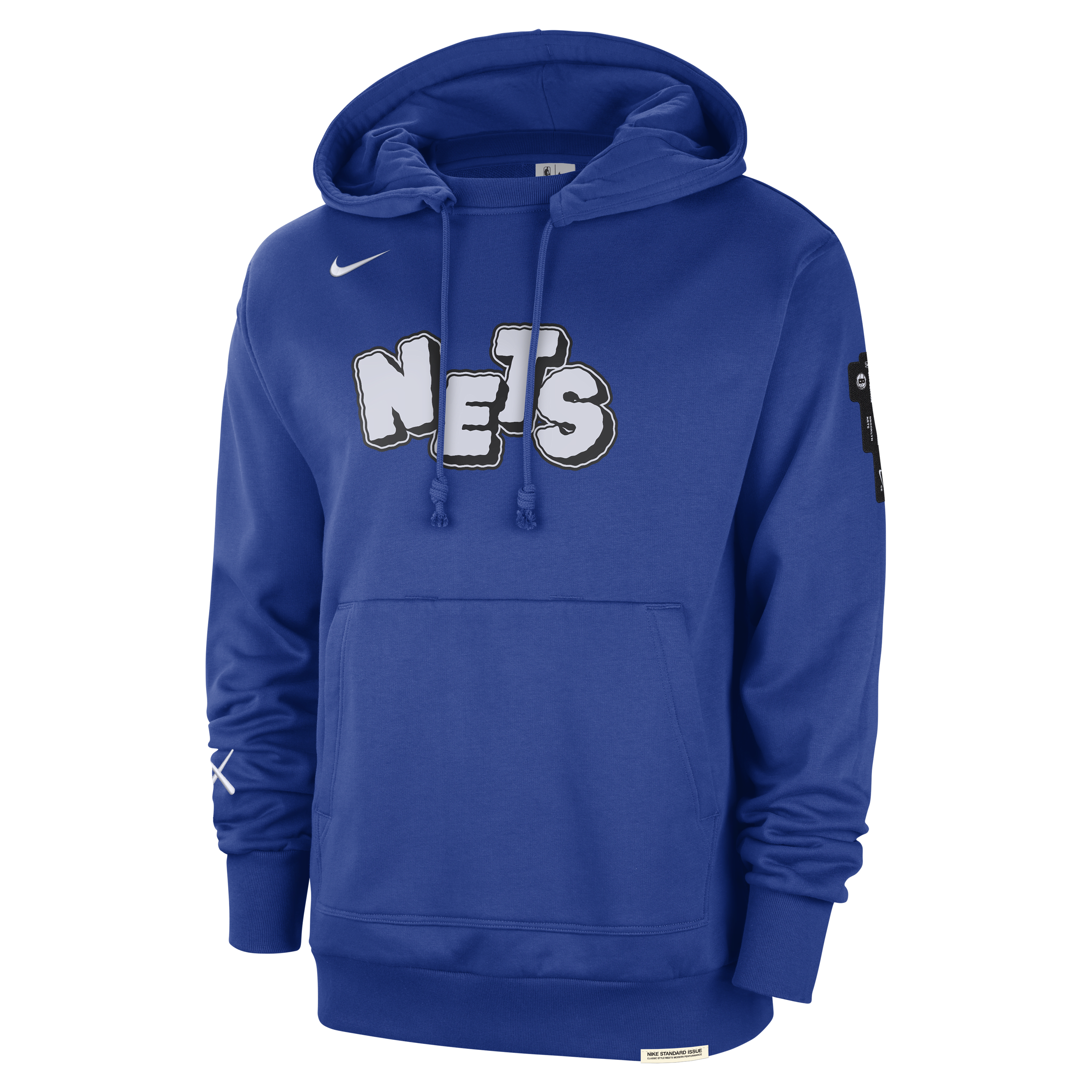 Brooklyn Nets Standard Issue 2023/24 City Edition Men's Nike NBA Courtside Hoodie