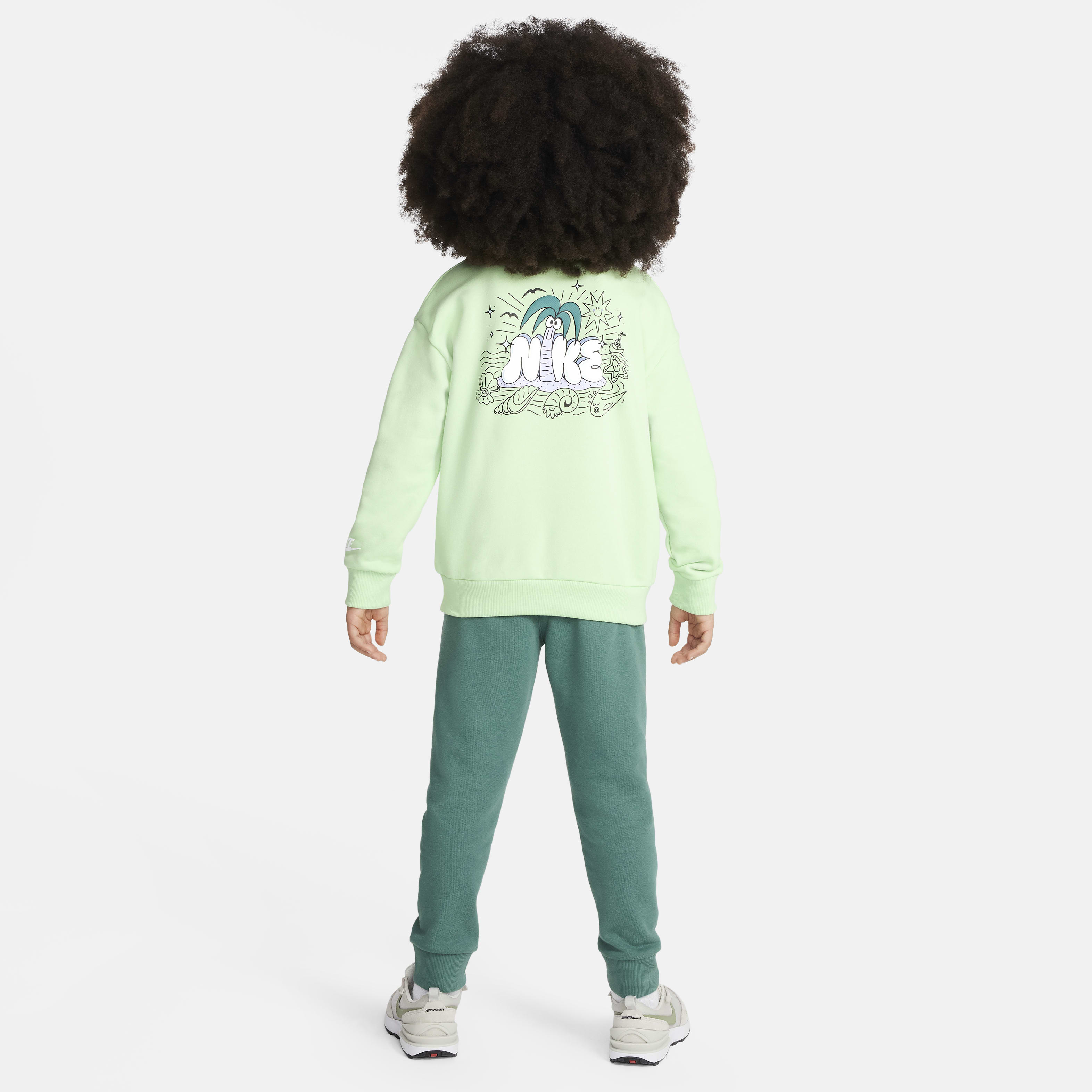 Nike Sportswear Create Your Own Adventure Baby (12-24M) French Terry Graphic Crew Set