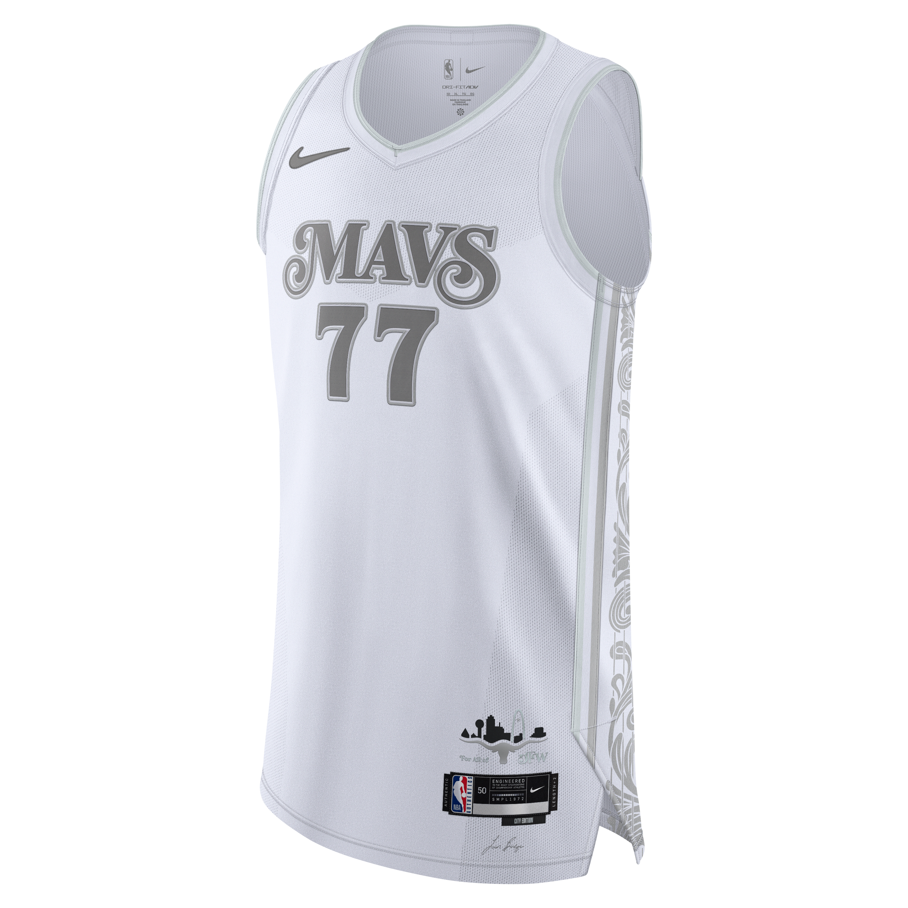 Luka Dončić Dallas Mavericks 2024/25 City Edition Men's Nike Dri-FIT ADV NBA Authentic Jersey