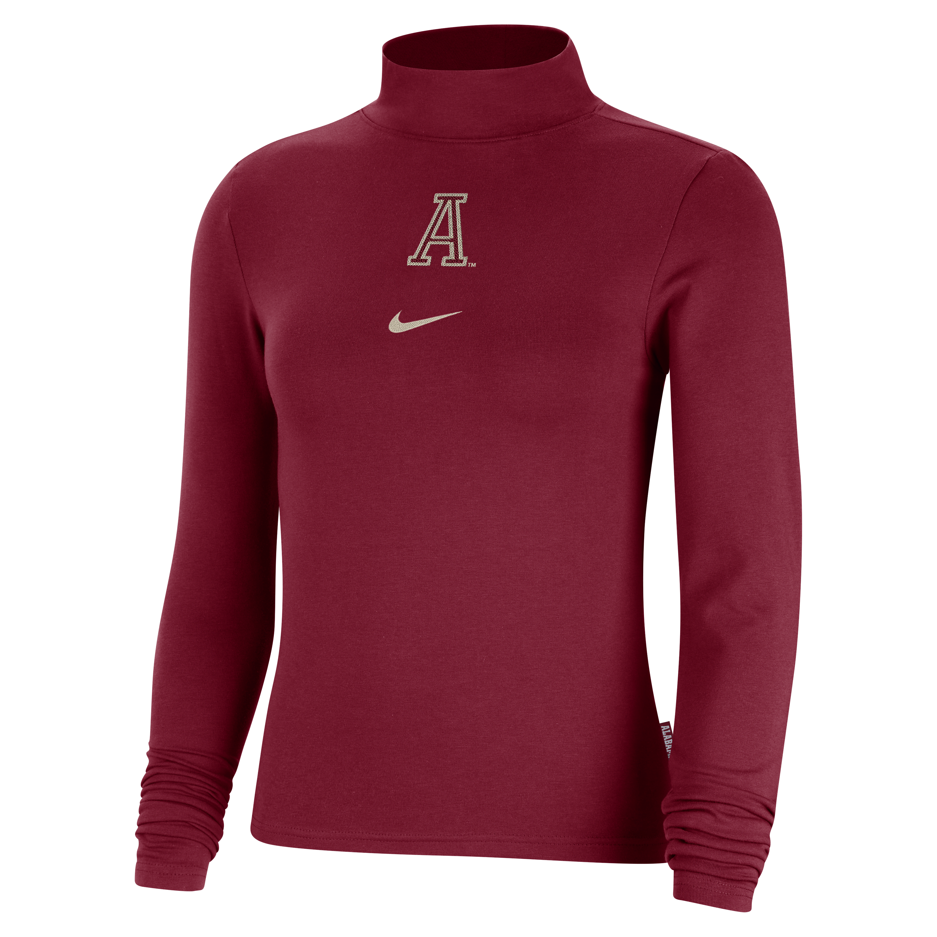 Alabama Essential Women's Nike College Long-Sleeve Mock Top