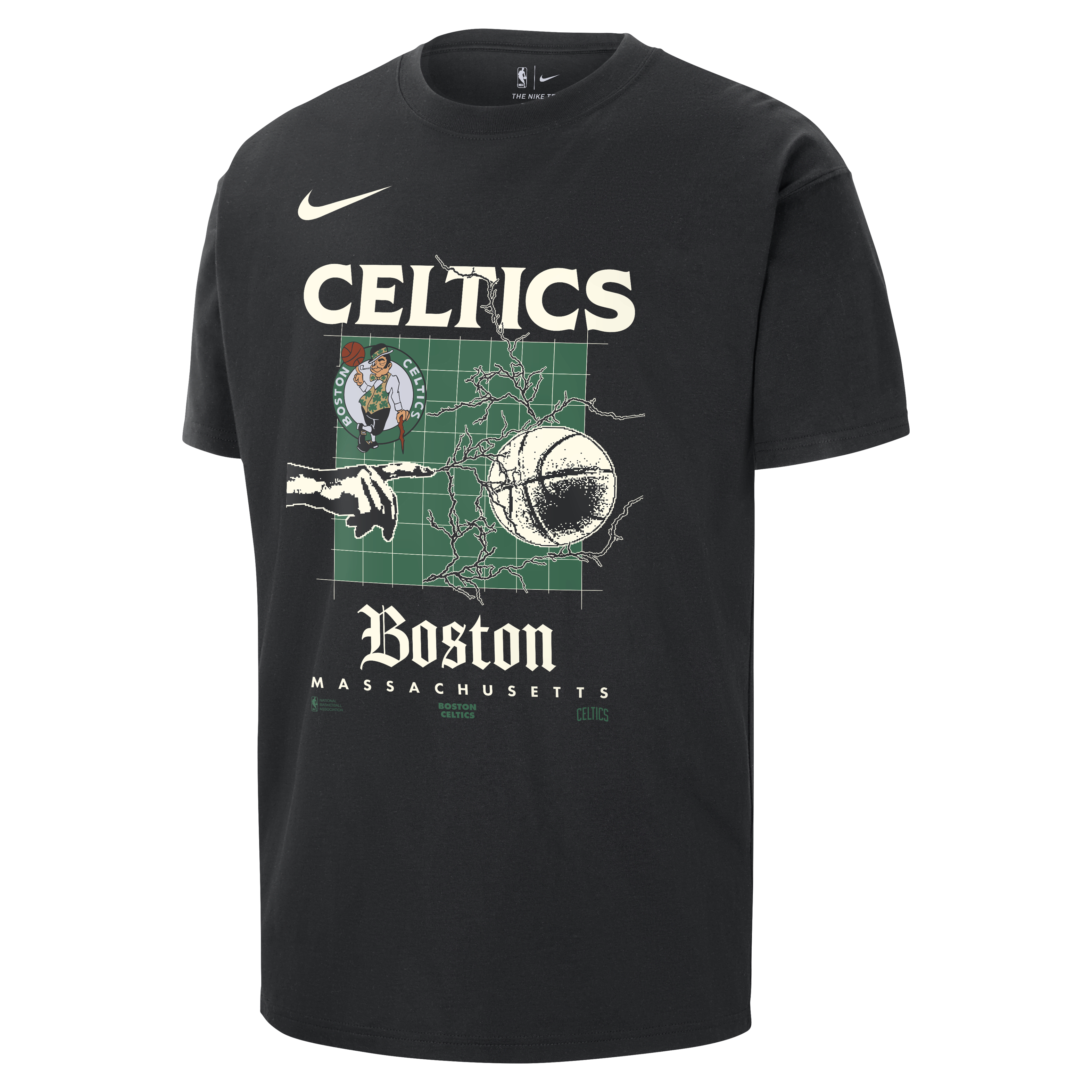 Boston Celtics Courtside Men's Nike NBA Max90 T-Shirt