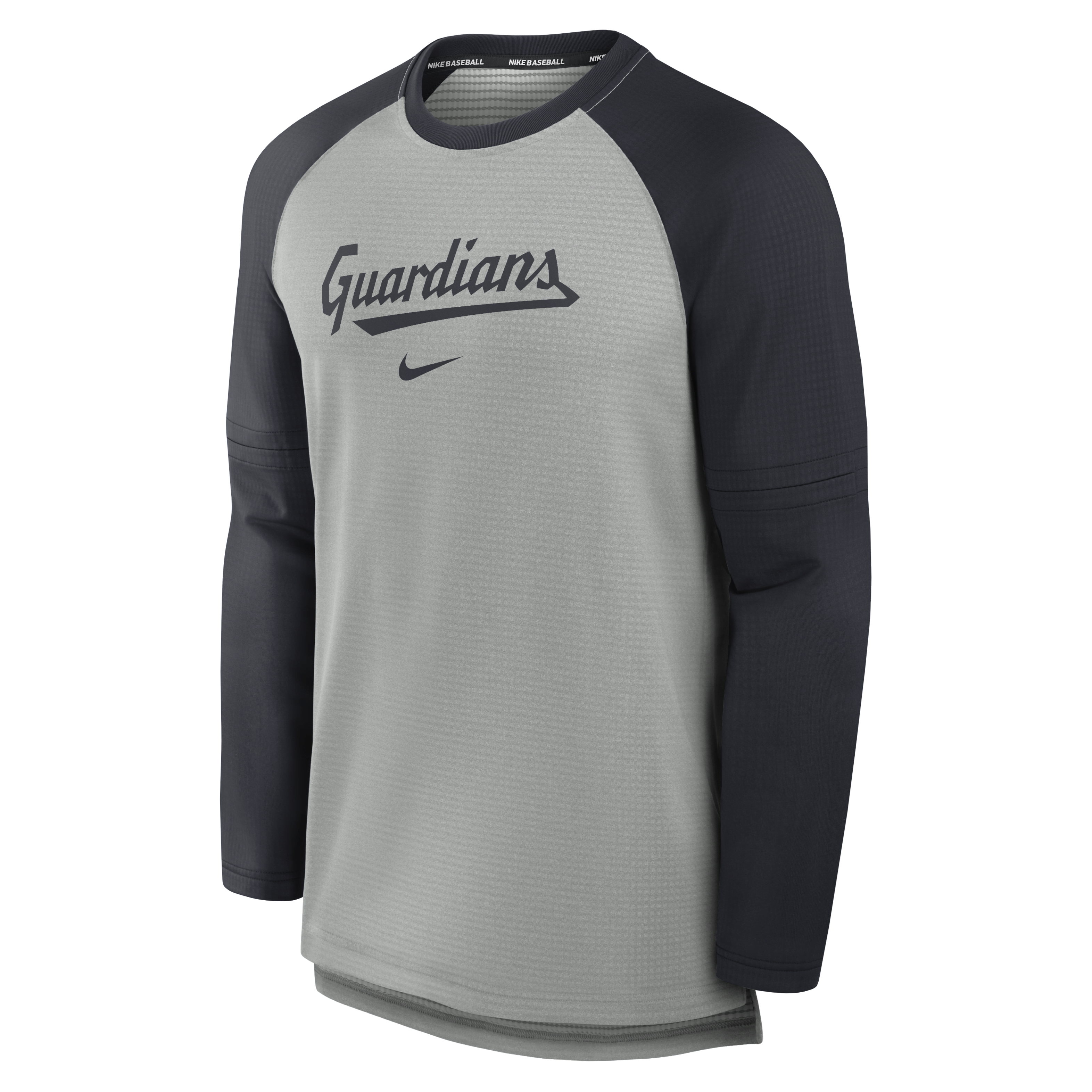 Cleveland Guardians Authentic Collection Game Time Men's Nike Breathe MLB Long-Sleeve T-Shirt