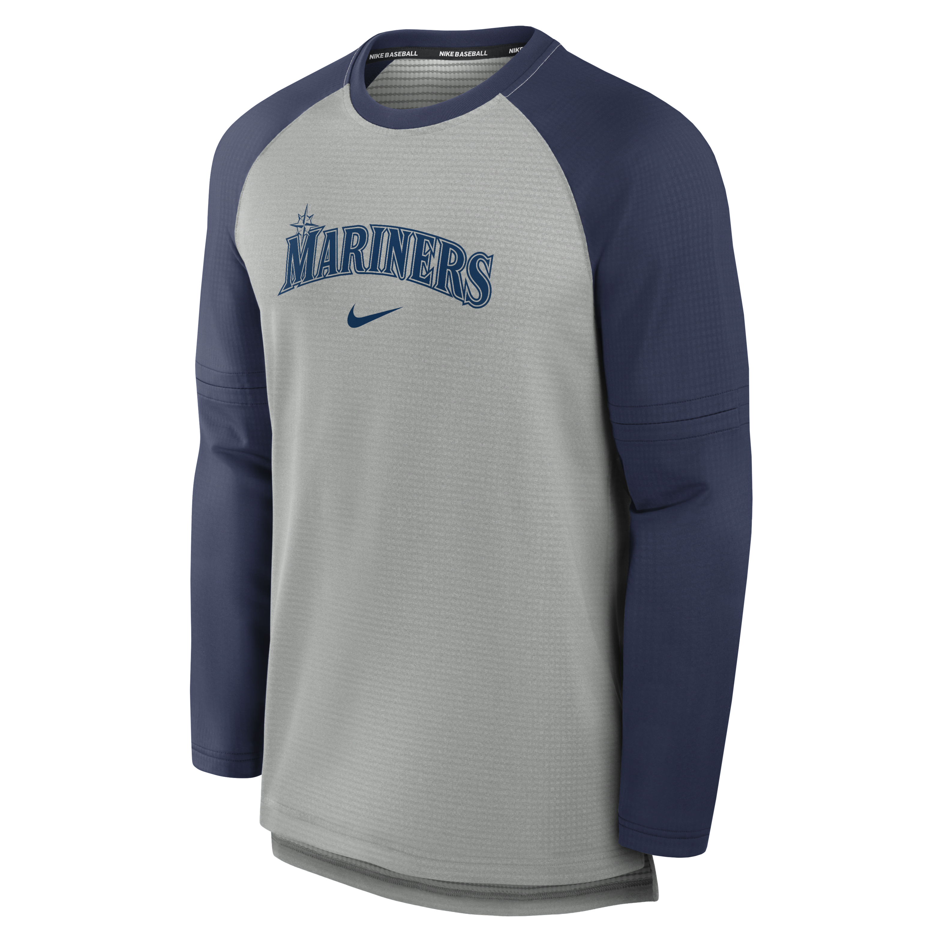 Seattle Mariners Authentic Collection Game Time Men's Nike Breathe MLB Long-Sleeve T-Shirt