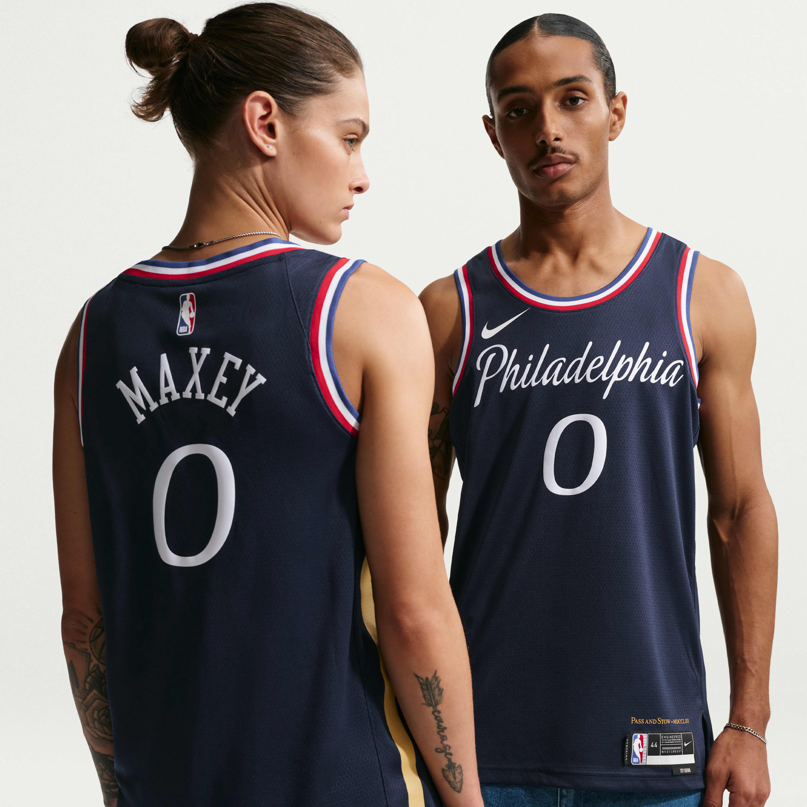 Joel Embiid Philadelphia 76ers City Edition Men's Nike NBA Swingman Jersey