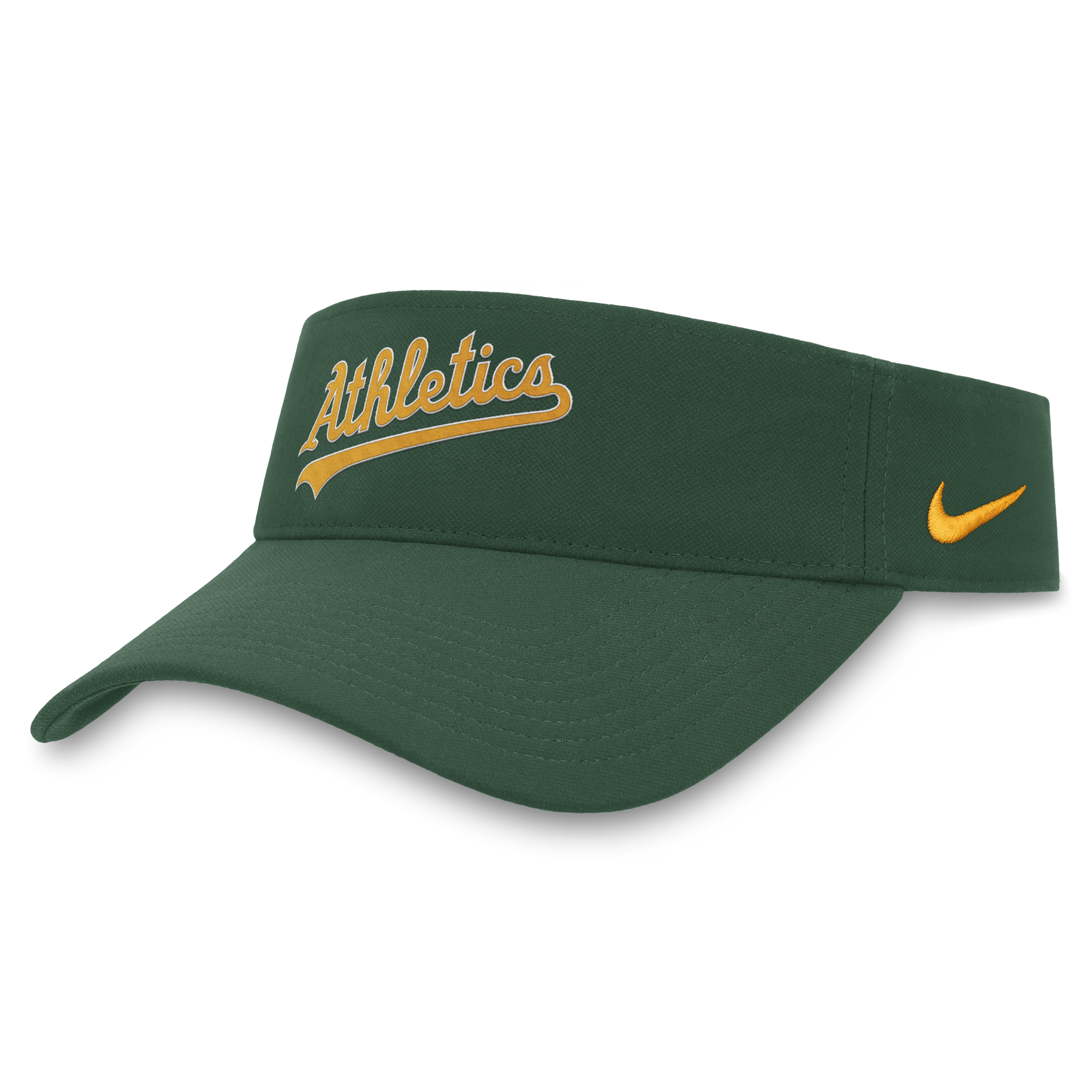 Oakland Athletics Wordmark Men's Nike Dri-FIT MLB Visor