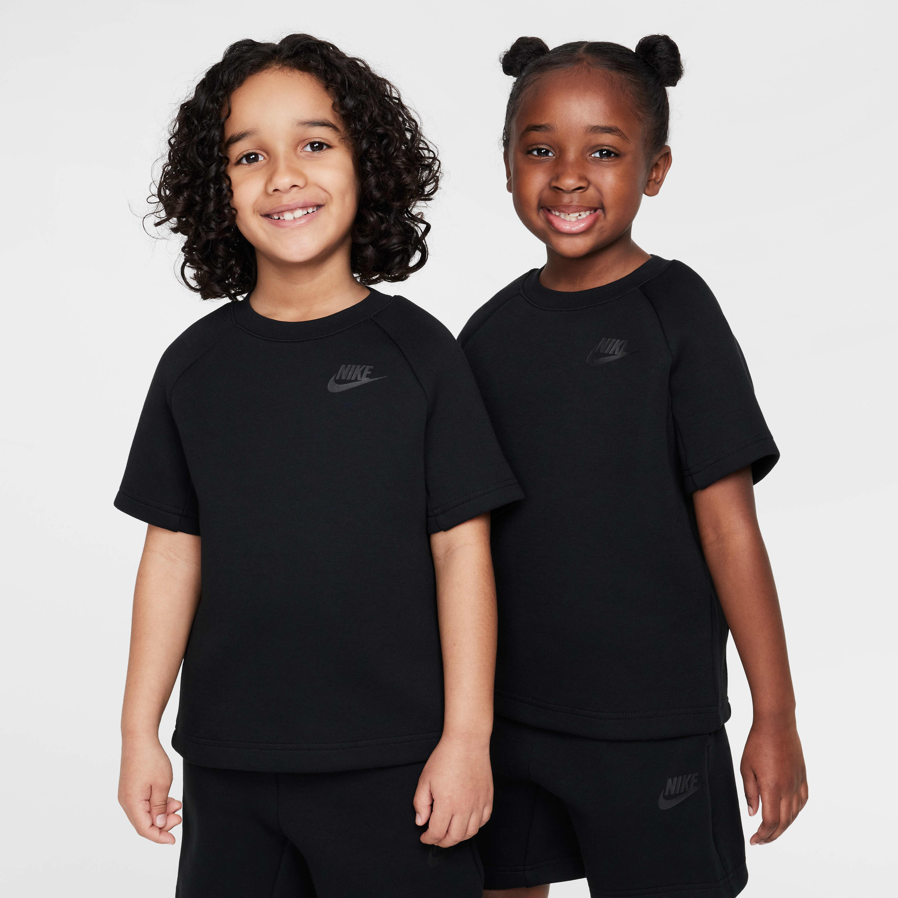 Nike Toddler Tech Fleece Tee and Shorts Set