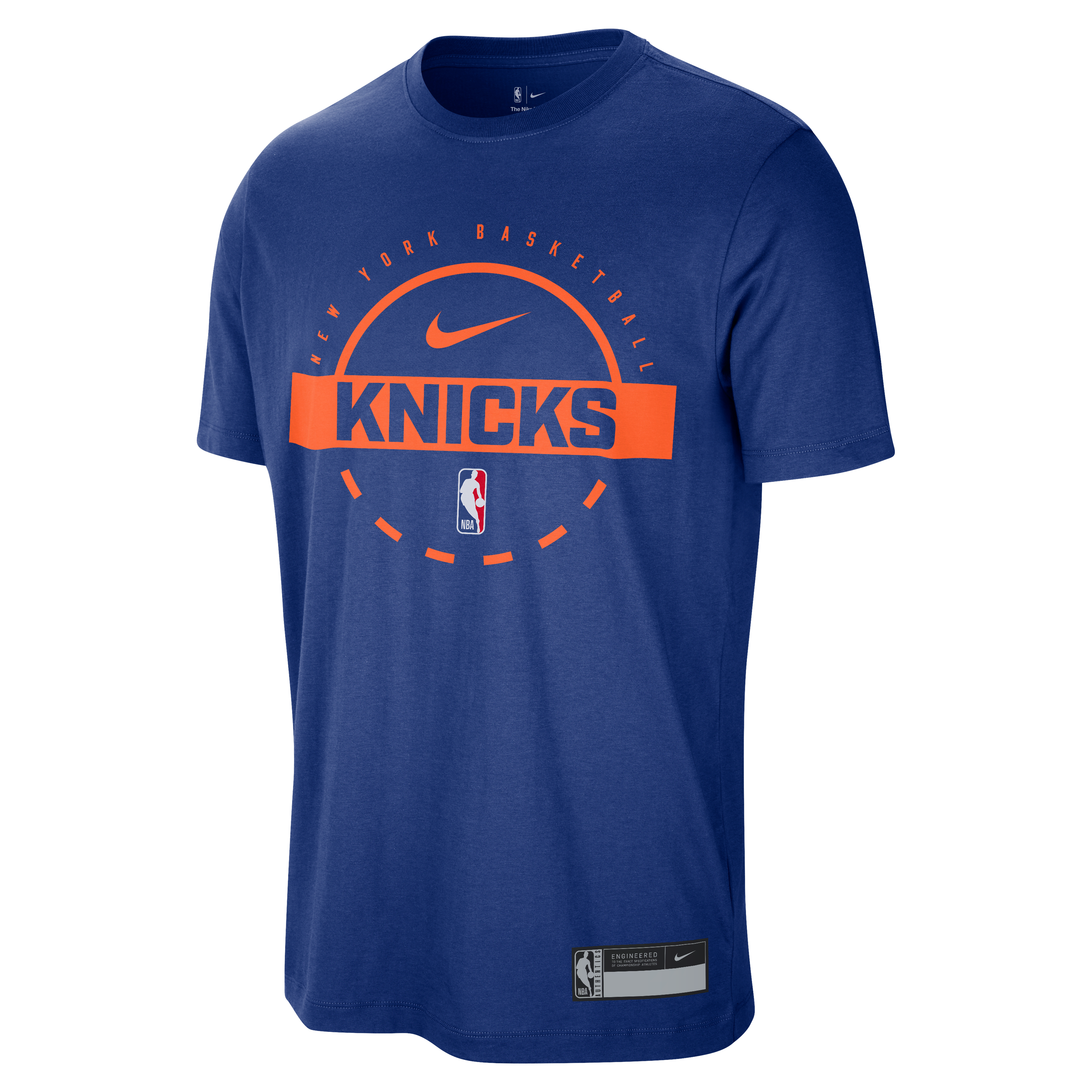 New York Knicks Authentics Men's Nike Dri-FIT NBA Practice T-Shirt