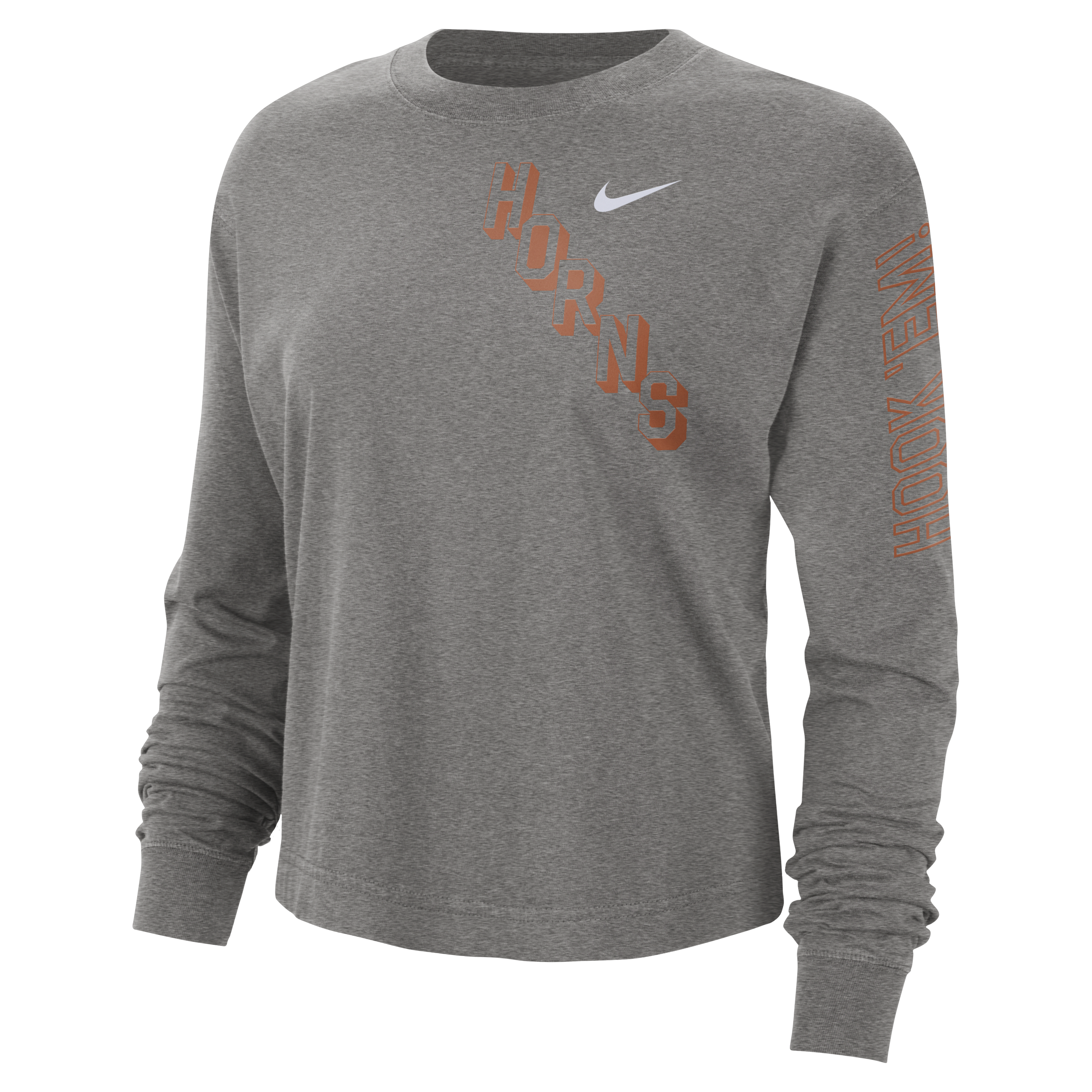 Texas Heritage Women's Nike College Boxy Crew-Neck T-Shirt