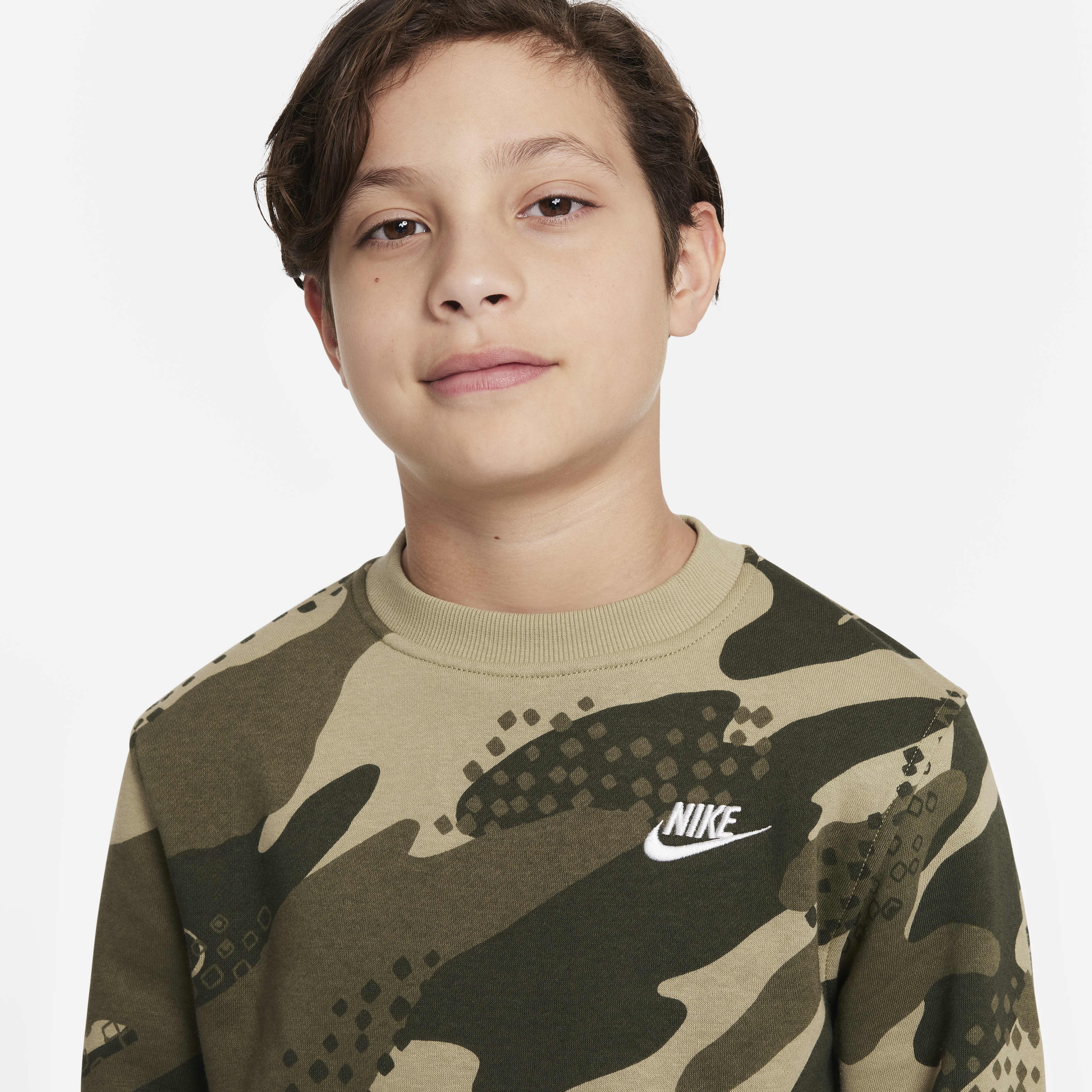 Nike Sportswear Club Fleece Big Kids' Sweatshirt