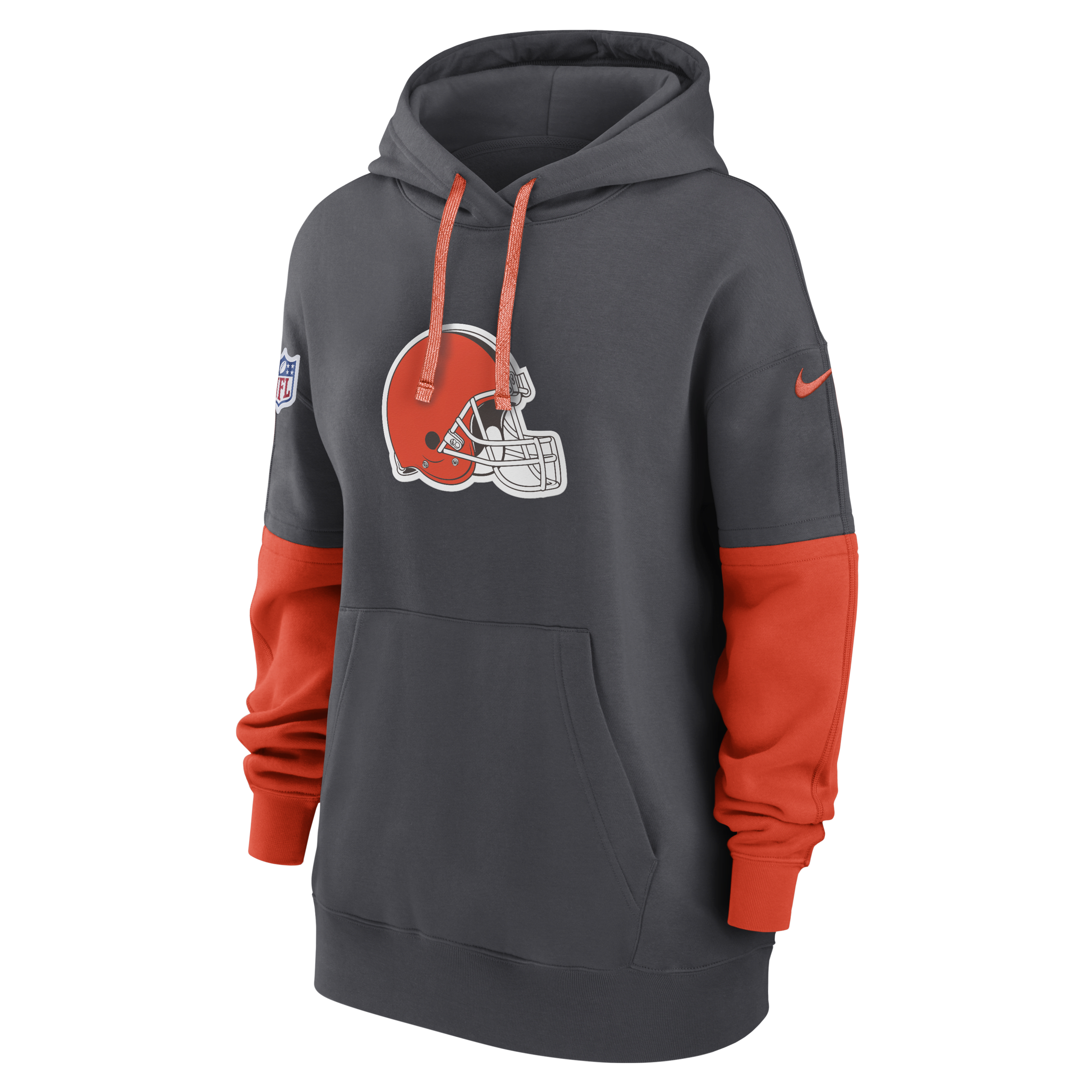 Cleveland Browns Sideline Essential Women's Nike NFL Pullover Hoodie