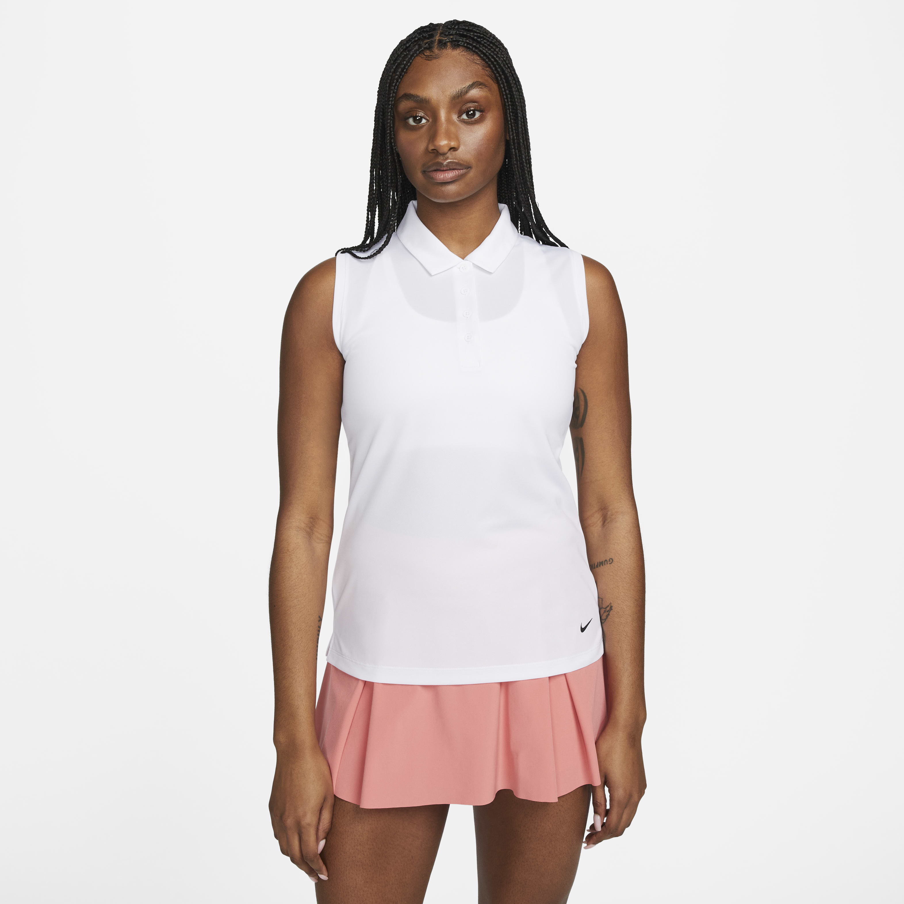 Polo de golfe sem mangas Nike Dri-FIT Victory para mulher