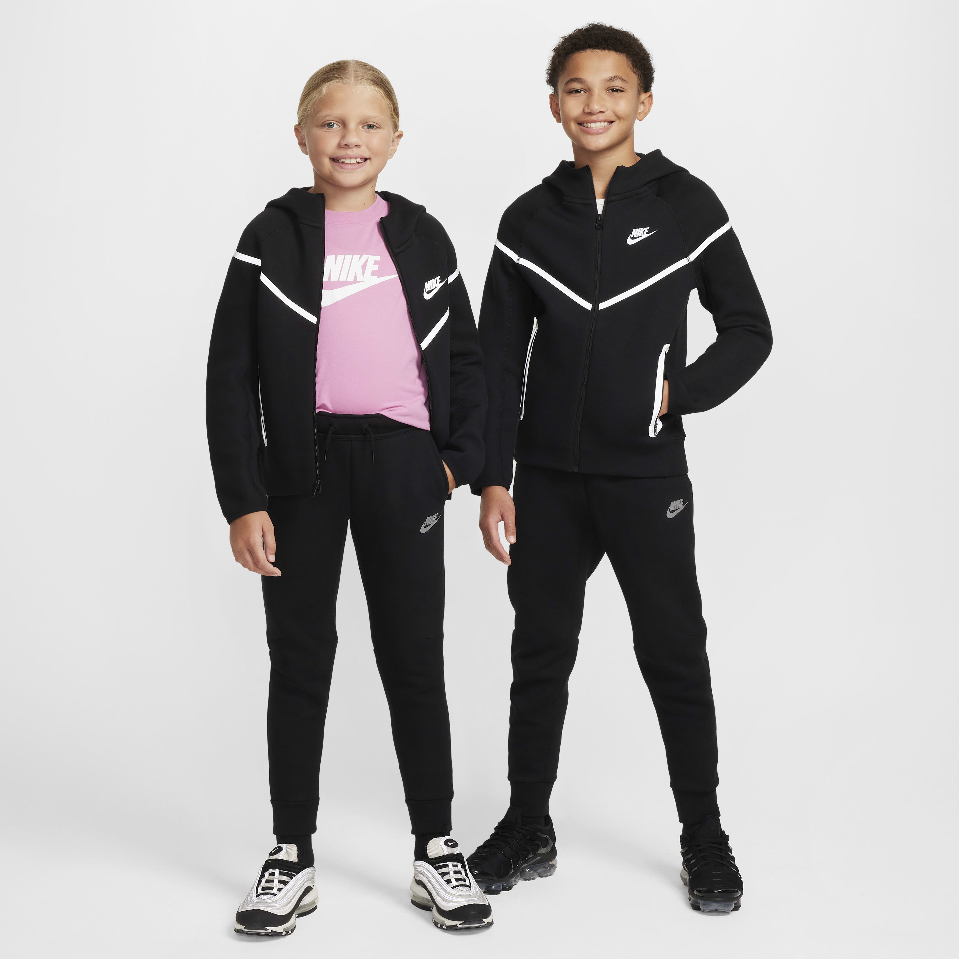 Nike Sportswear Tech Fleece Big Kids' Reflective Joggers