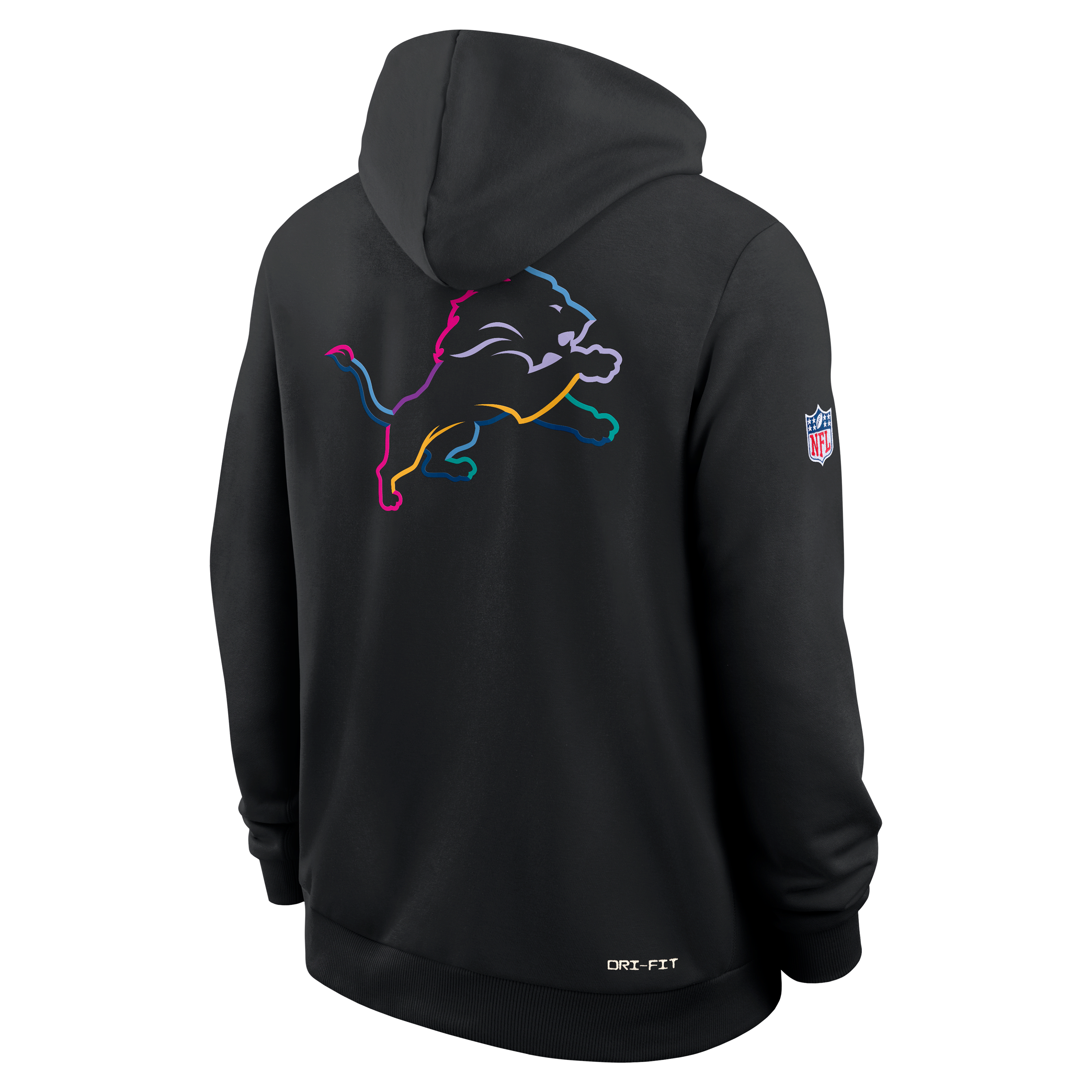 Detroit Lions Crucial Catch Sideline Men's Nike Dri-FIT NFL Pullover Hoodie