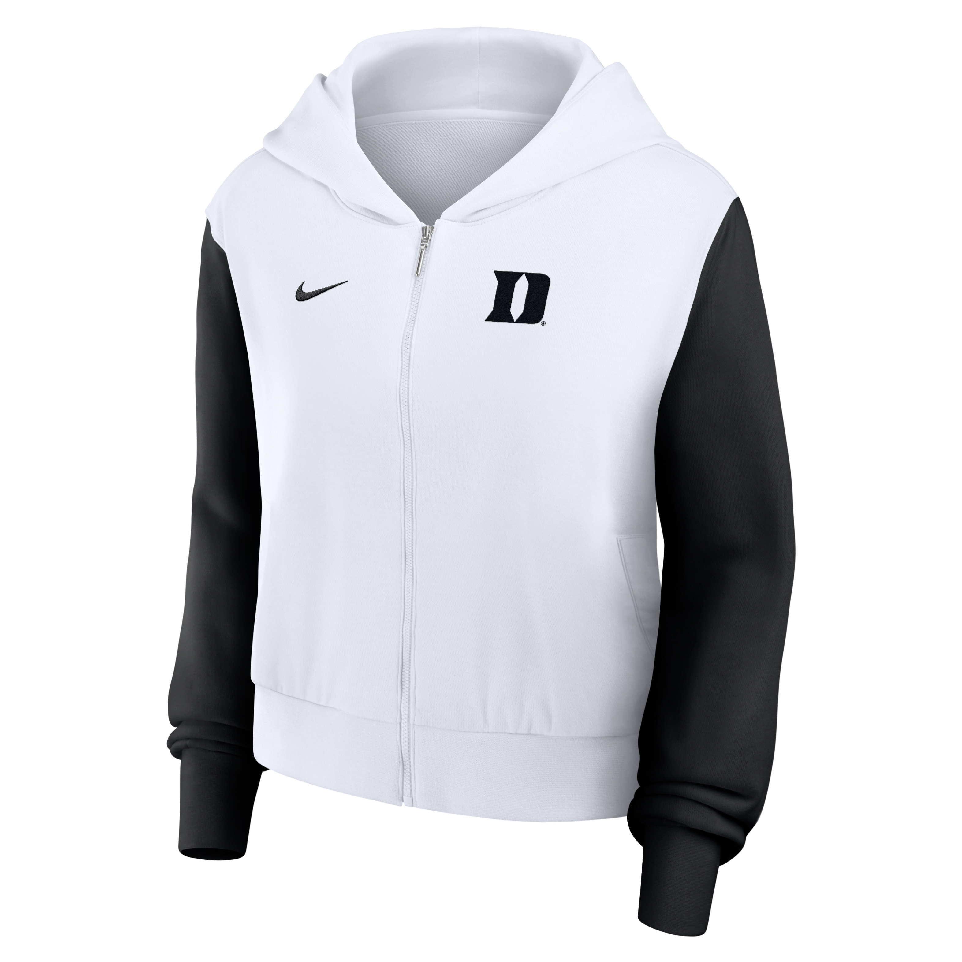 Duke Athletic Prep Colorblocked Script Women’s Nike College Full-Zip Hoodie